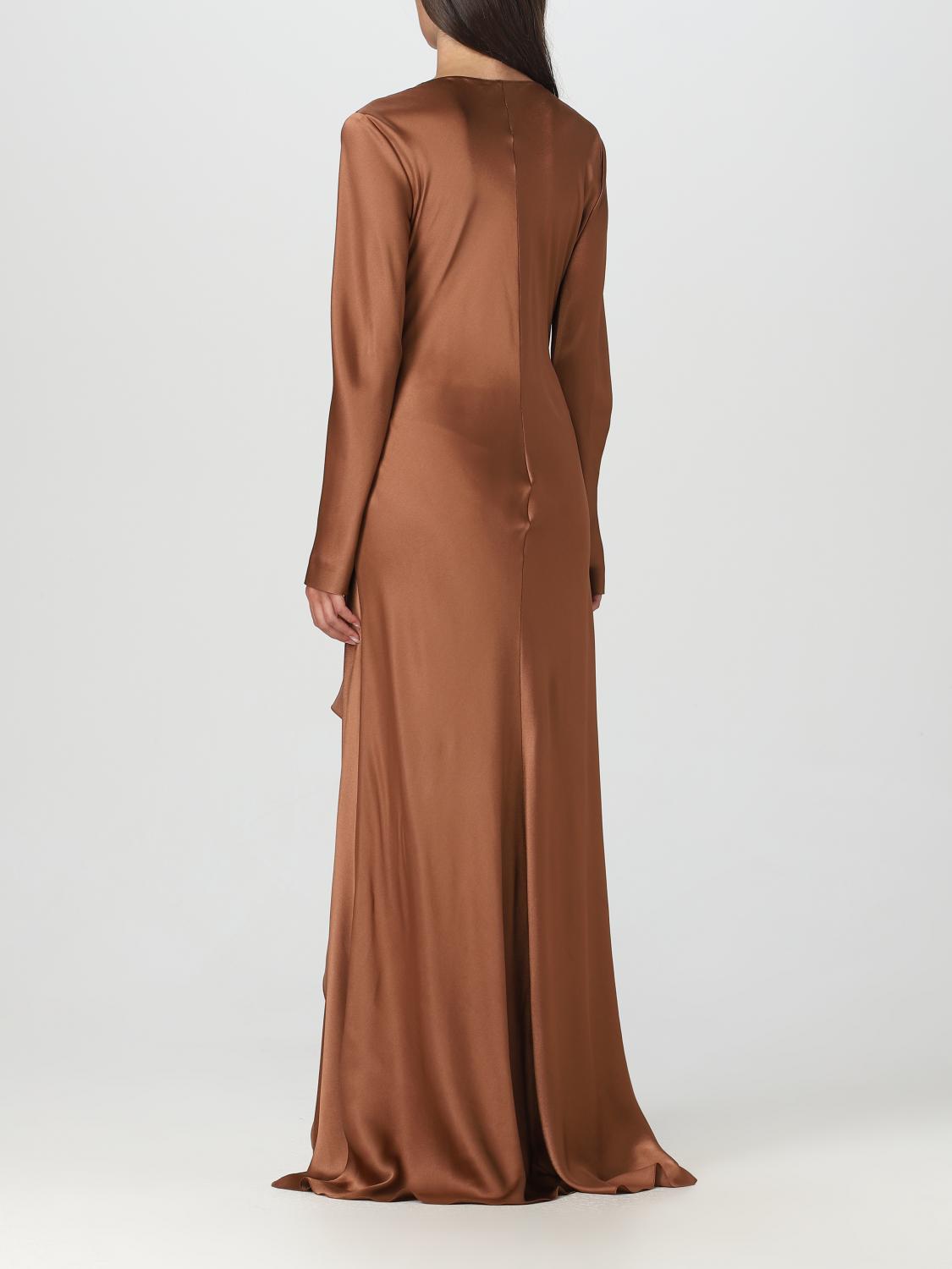 ALBERTA FERRETTI DRESS: Dress woman Alberta Ferretti, Brown - Img 2