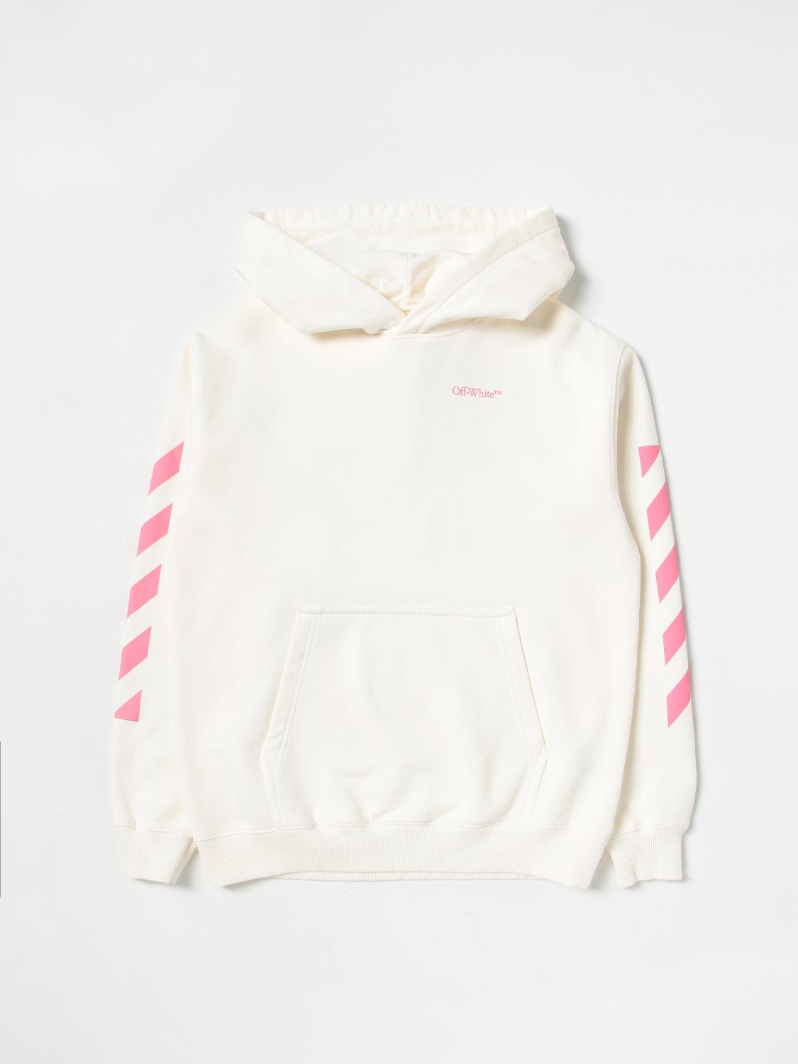 OFF-WHITE KIDS 스웨터: 스웨터 남아 Off-white, 화이트 - Img 1