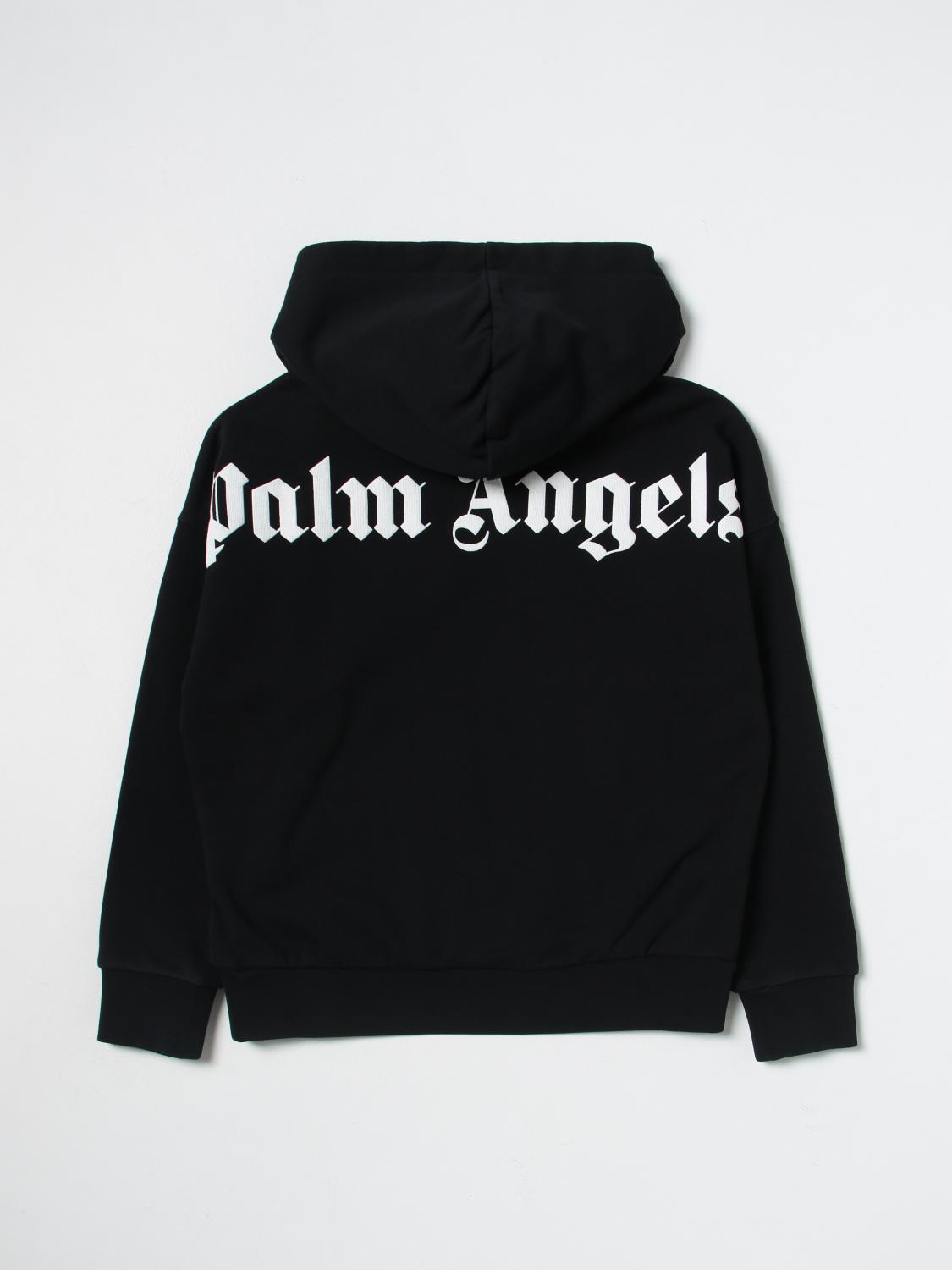 PALM ANGELS 스웨터: 스웨터 남아 Palm Angels, 블랙 - Img 2