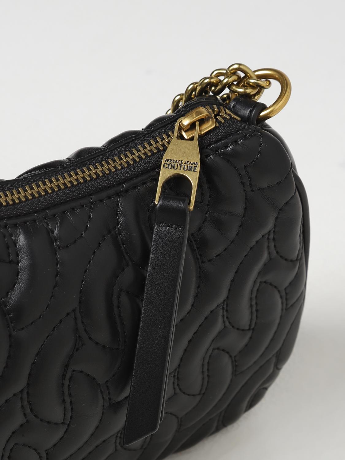 Versace Jeans Couture bag in quilted synthetic leather - Black