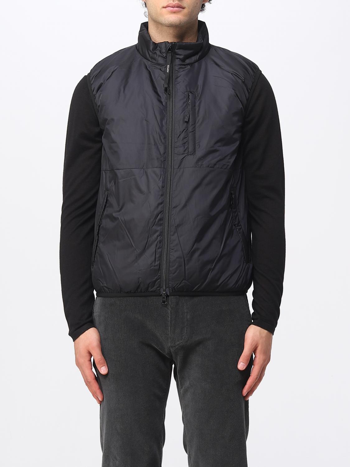ASPESI GILET: Gilet Aspesi in nylon, Nero - Img 1