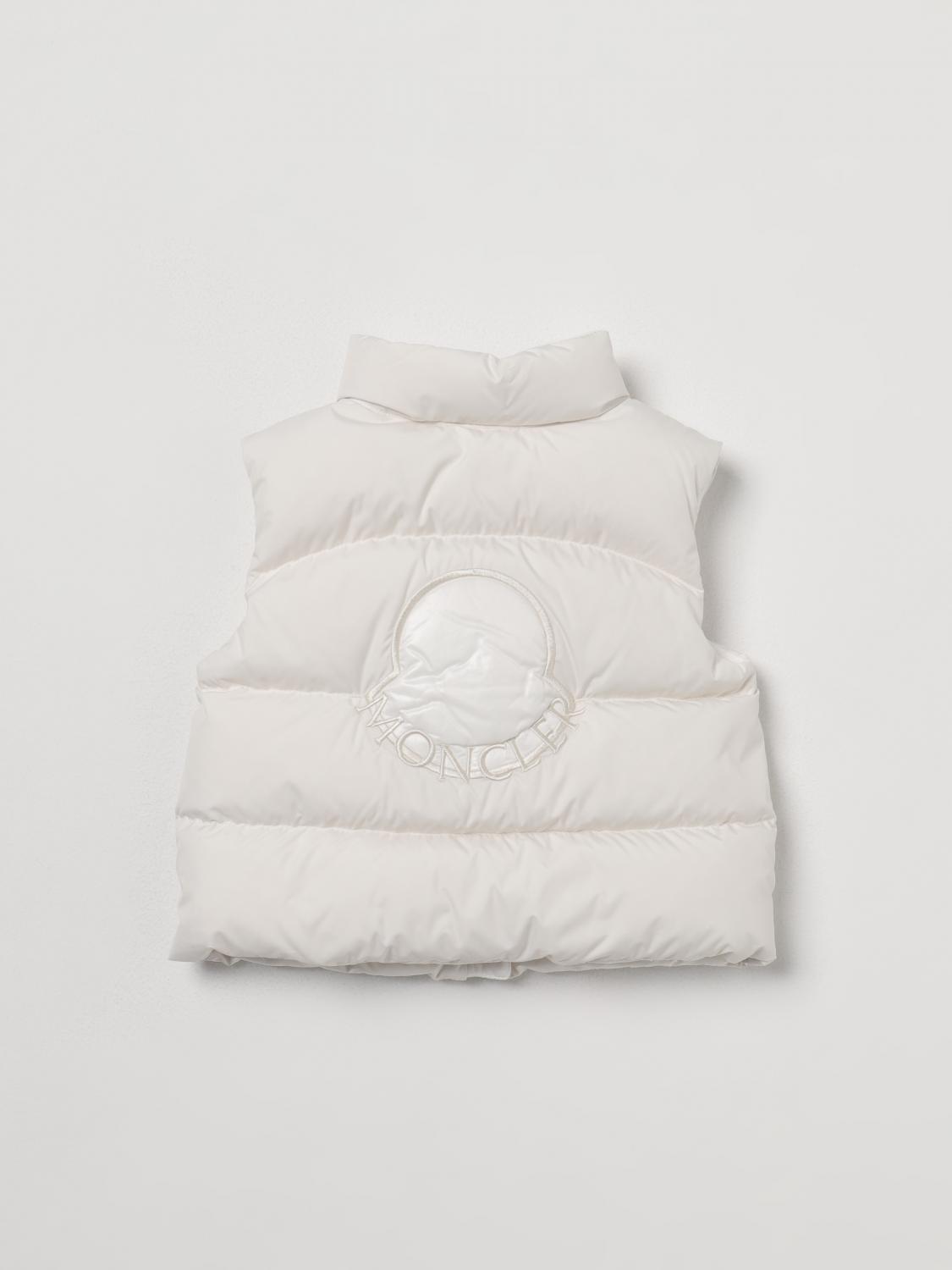 MONCLER CHALECO: Chaleco niños Moncler, Blanco - Img 2