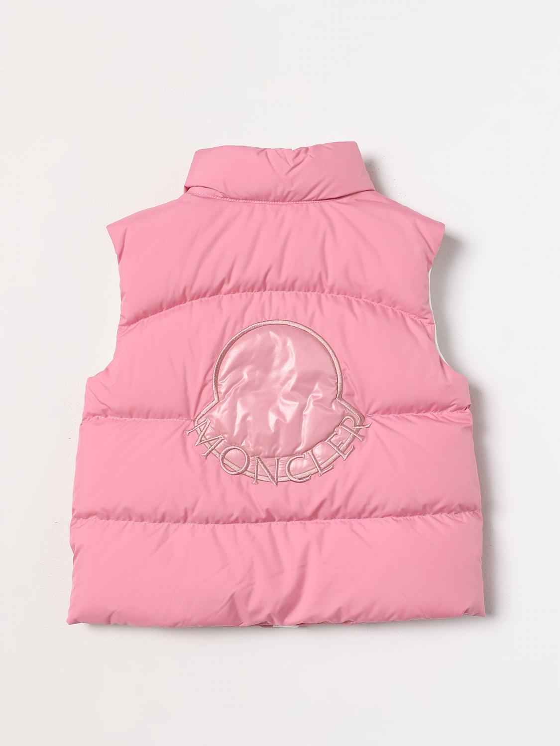 MONCLER CHALECO: Chaleco niños Moncler, Rosa - Img 2