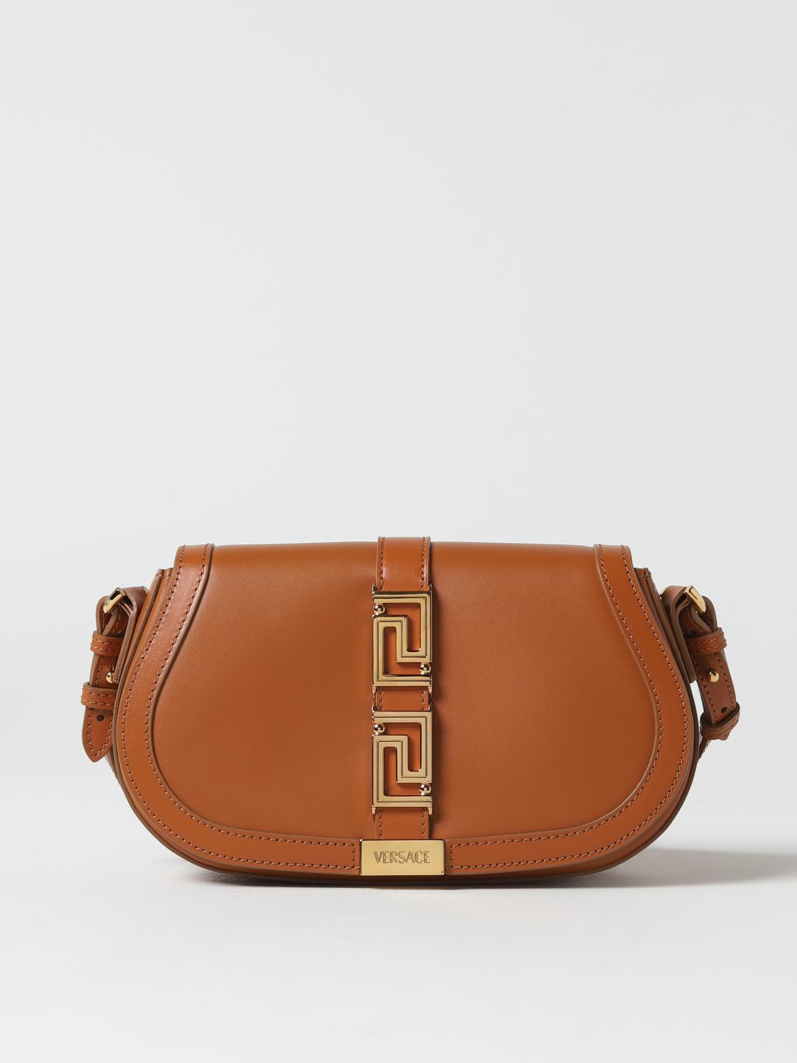 VERSACE ショルダーバッグ: ショルダーバッグ レディース Versace, レザー - Img 1