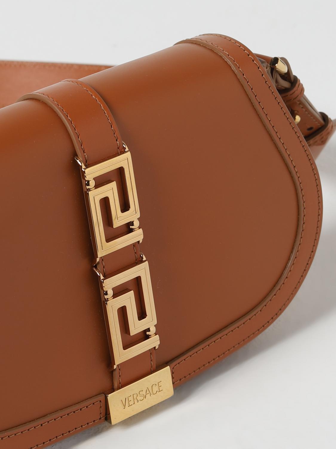 VERSACE ショルダーバッグ: ショルダーバッグ レディース Versace, レザー - Img 4