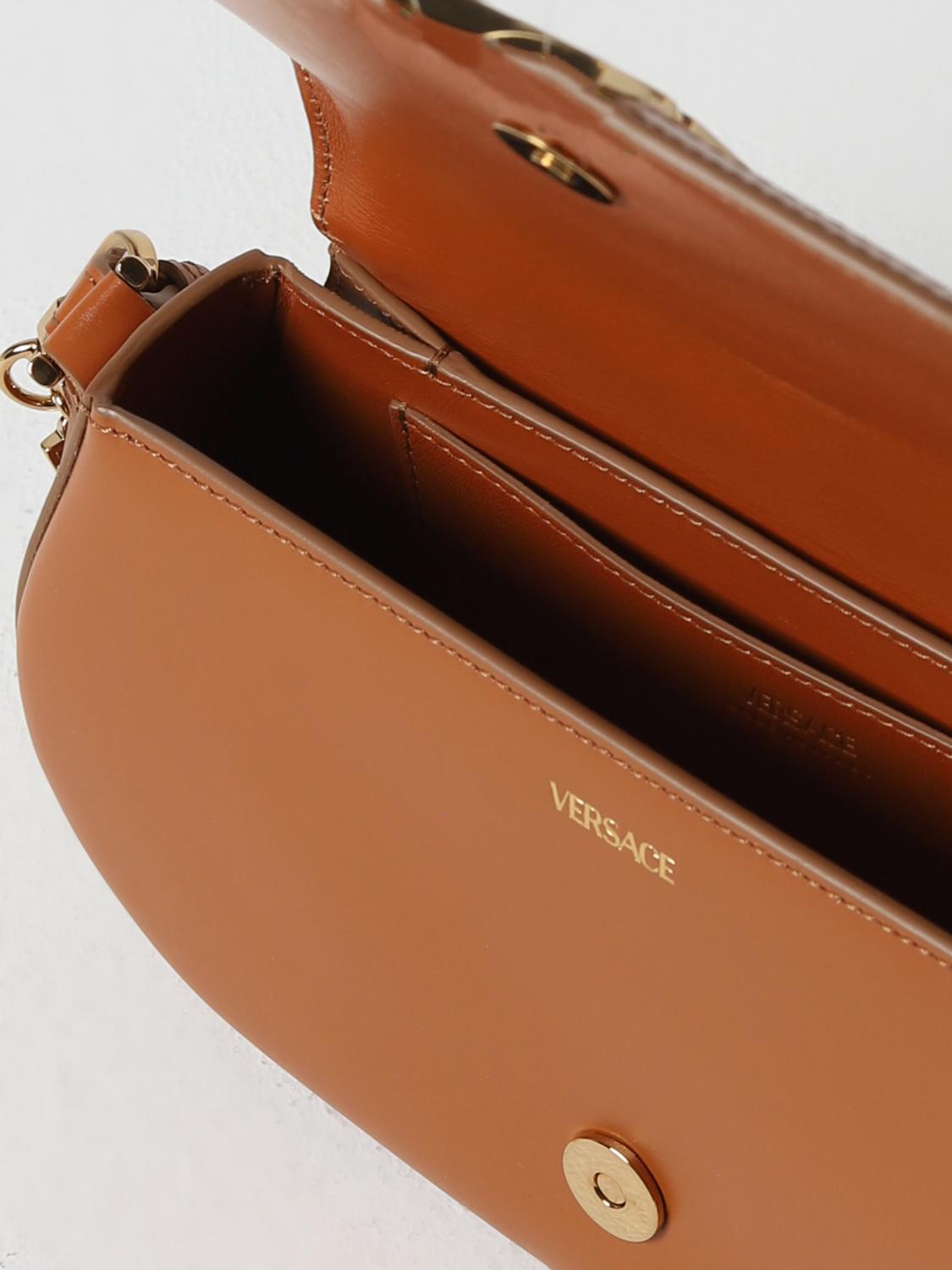 VERSACE ショルダーバッグ: ショルダーバッグ レディース Versace, レザー - Img 5