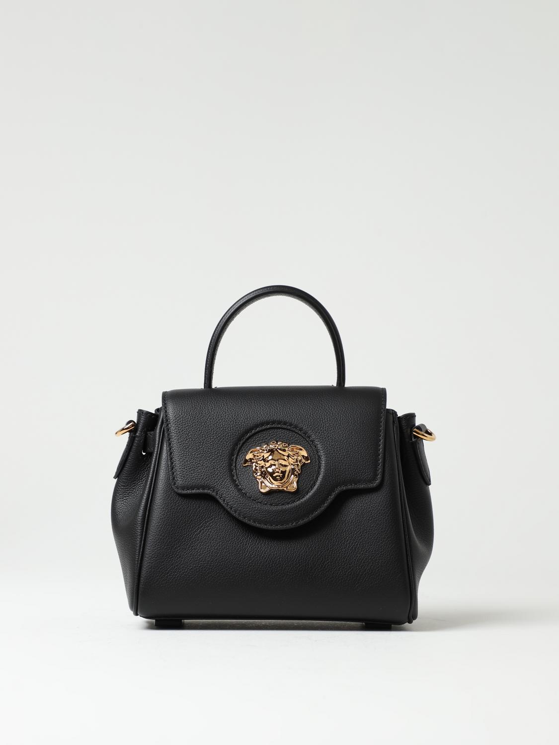 VERSACE MINI BOLSO: Bolso de hombro mujer Versace, Negro - Img 1