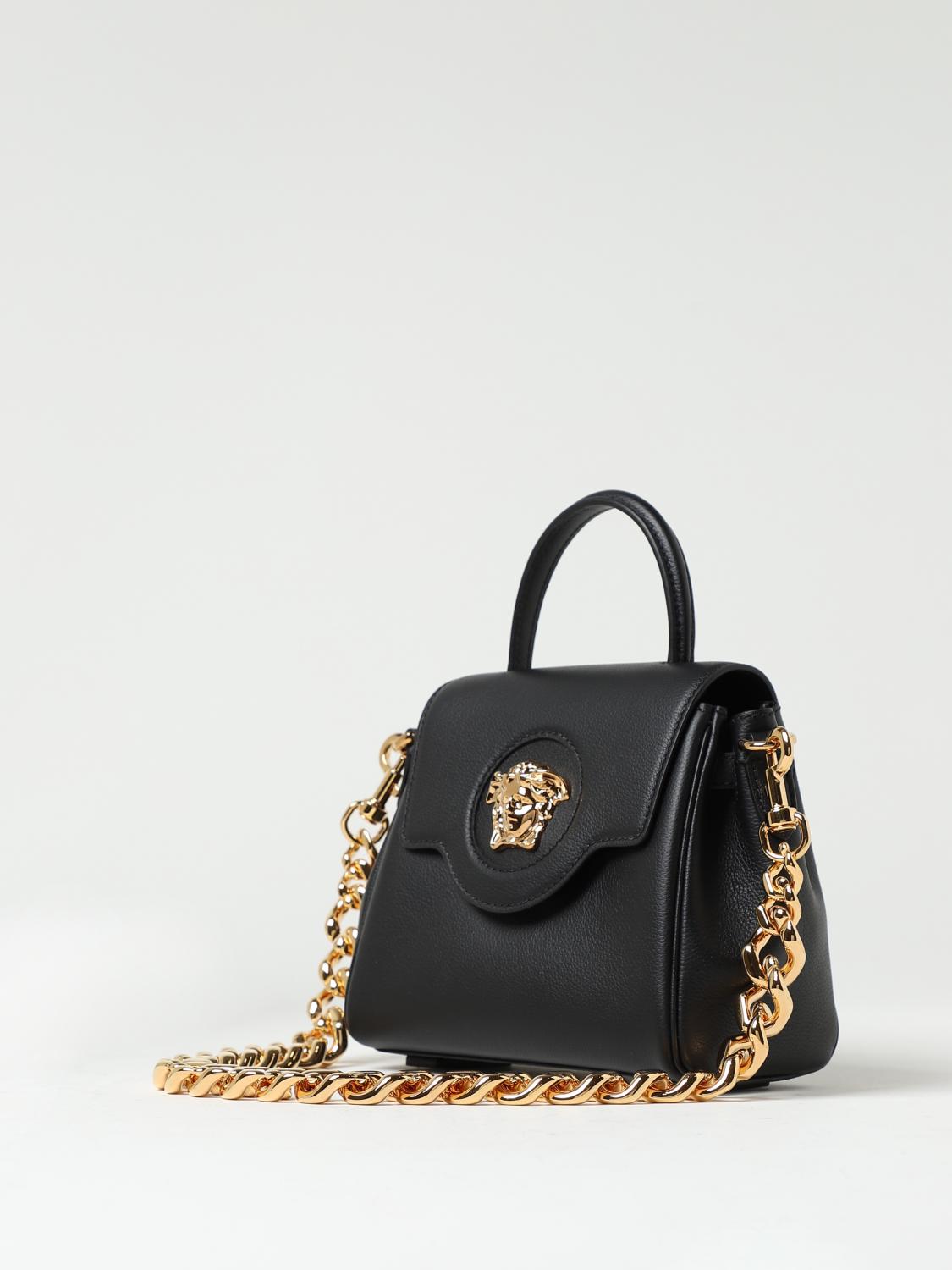 VERSACE MINI BOLSO: Bolso de hombro mujer Versace, Negro - Img 3