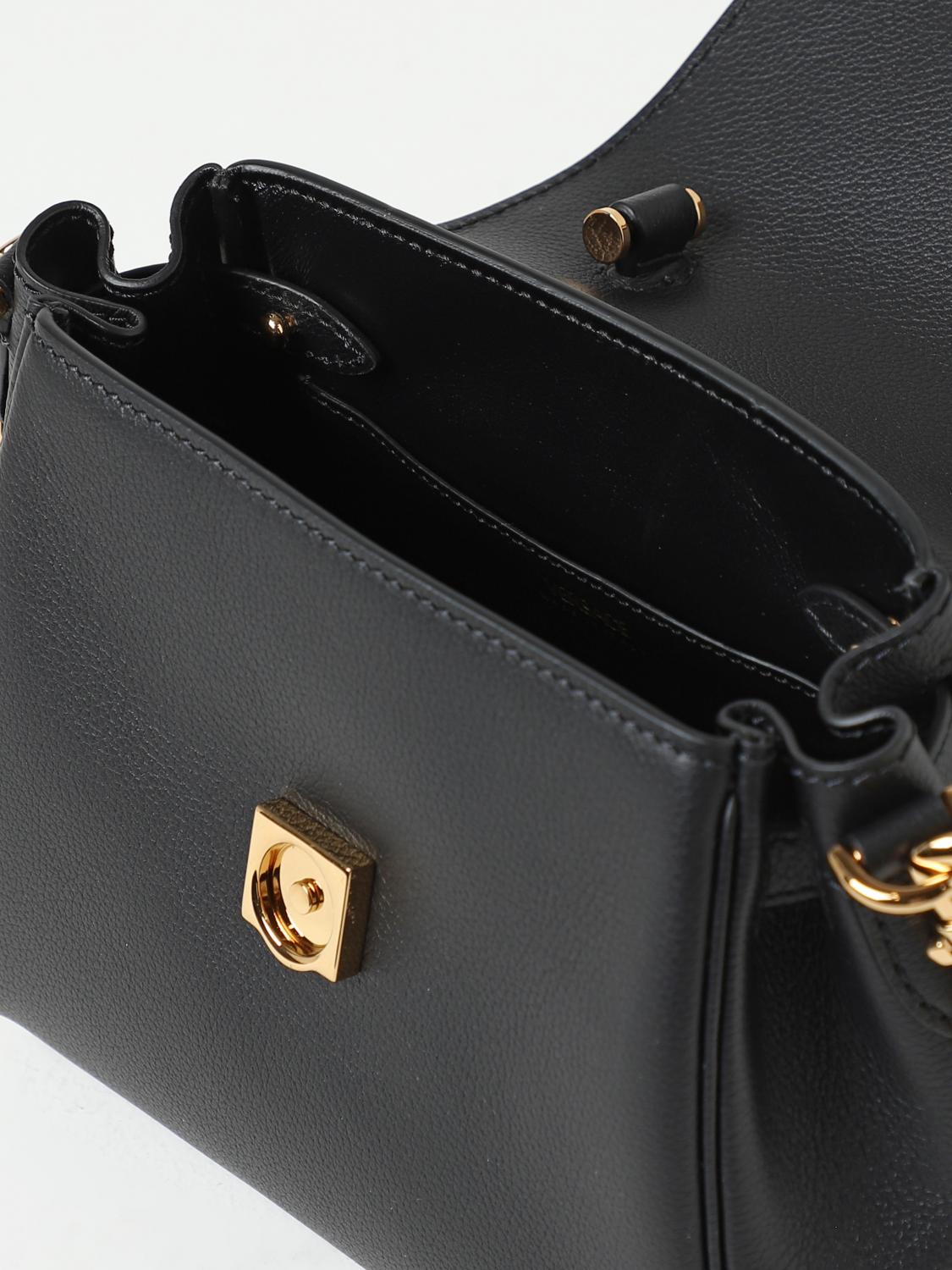 VERSACE MINI BOLSO: Bolso de hombro mujer Versace, Negro - Img 5