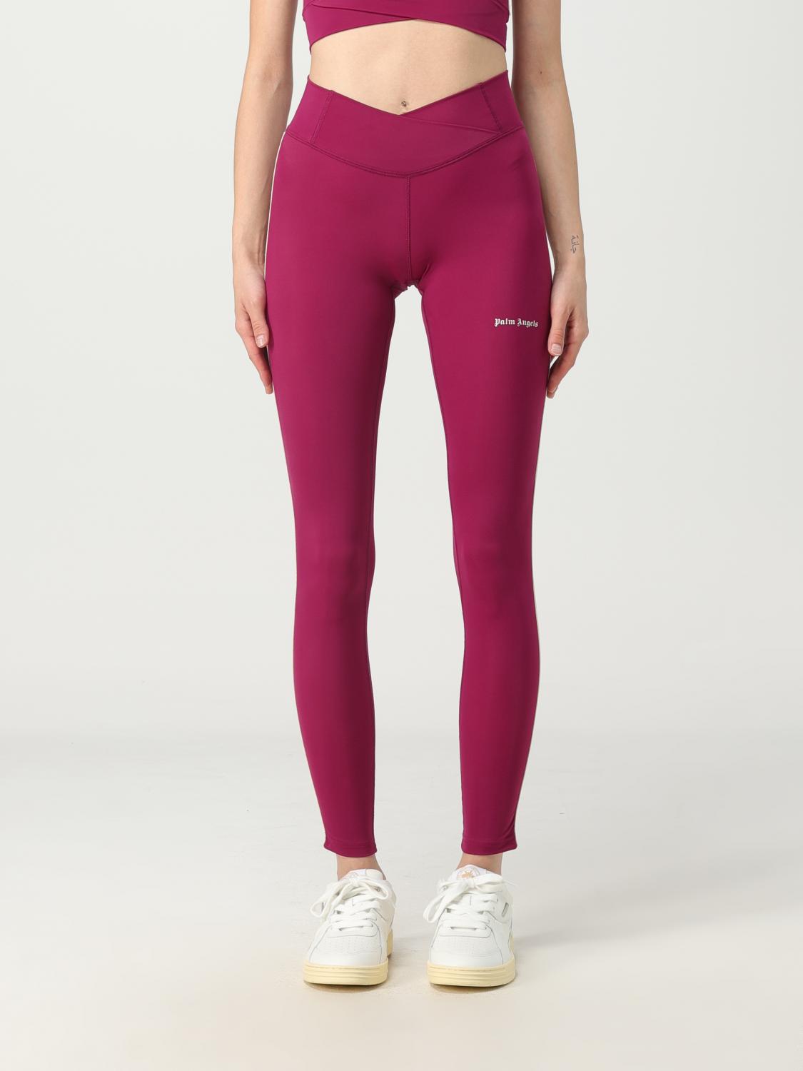 Logo Jersey Leggings Palm Angels Woman