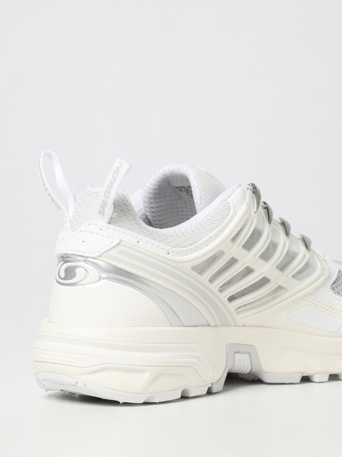 SALOMON SNEAKERS: Salomon Asc Pro mesh and synthetic leather sneakers, White - Img 3