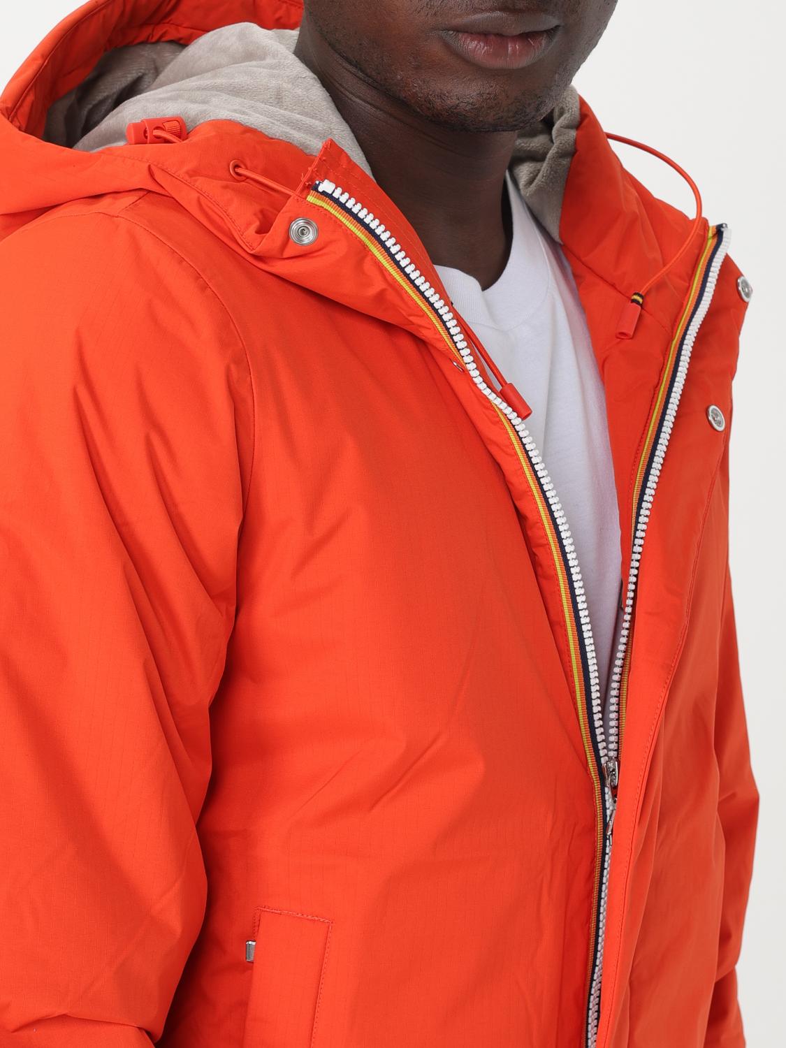 K-WAY JACKET: Jacket men K-way, Orange - Img 4
