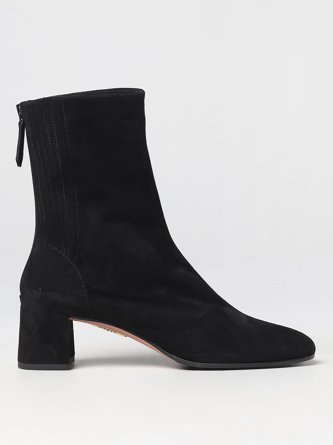 AQUAZZURA ブーツ: フラットショートブーツ レディース Aquazzura, ブラック - Img 1
