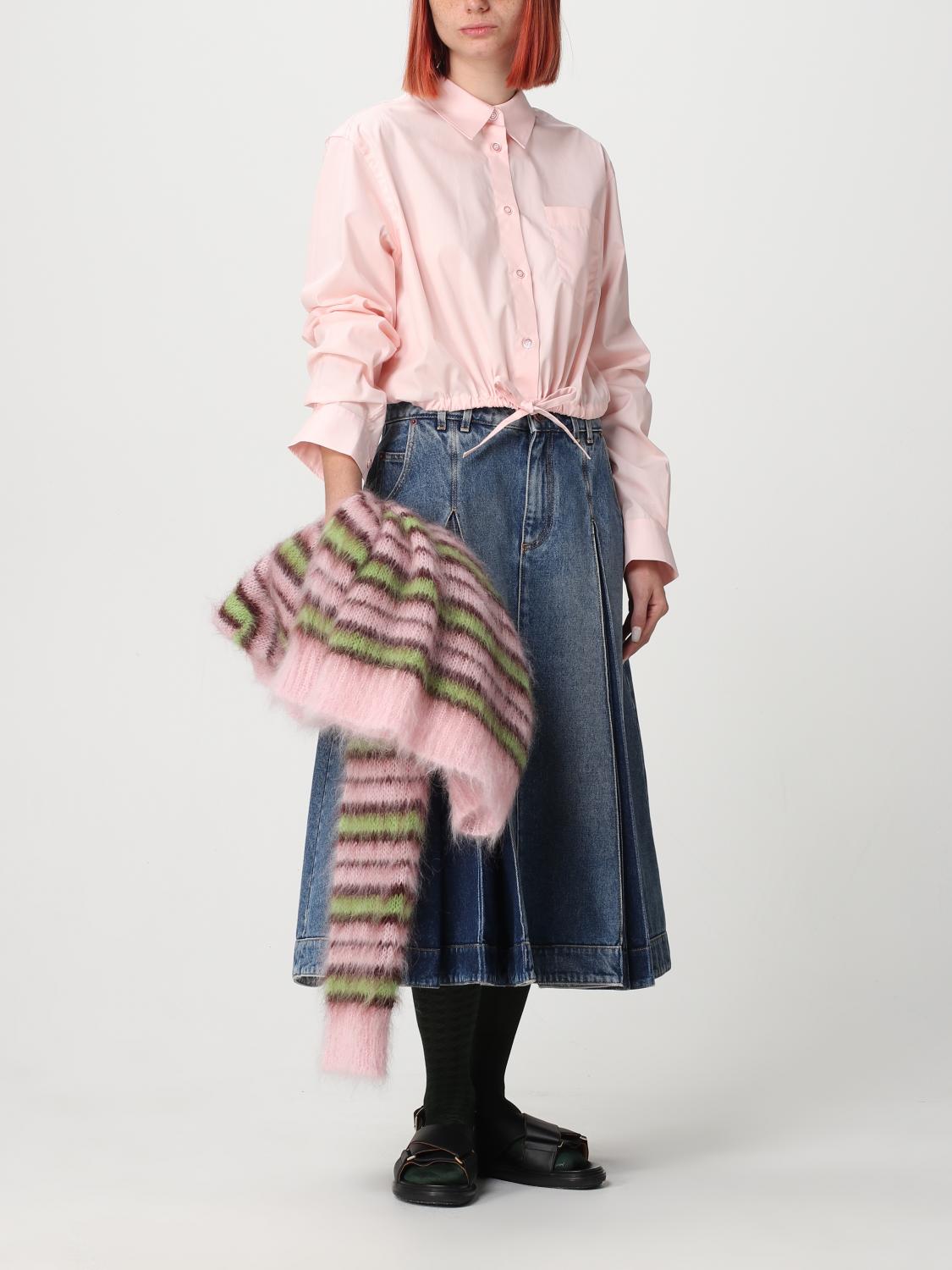 Marni シャツ レディース - ピンク | CAMA0526X0U | GIGLIO.COM