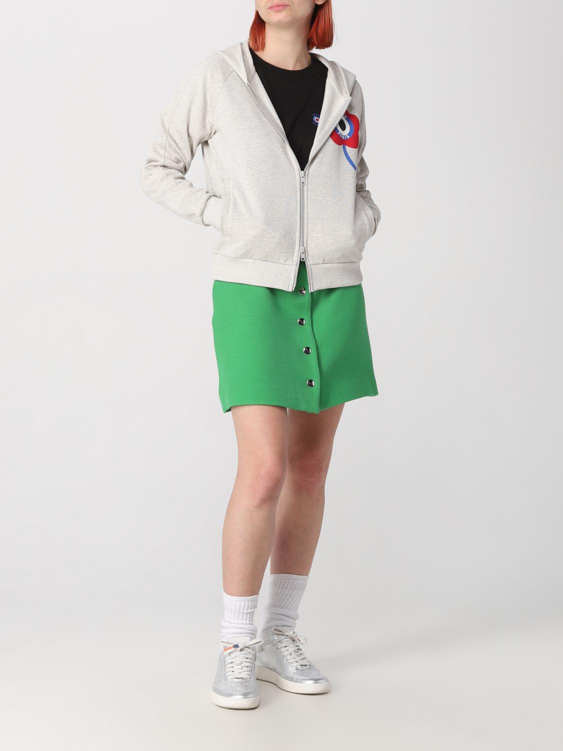 KENZO 스웨트셔츠: 스웨트셔츠 여성 Kenzo, 그레이 - Img 2