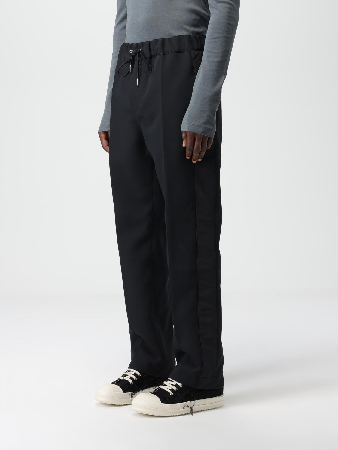 SACAI PANTS: Pants men Sacai, Black - Img 3