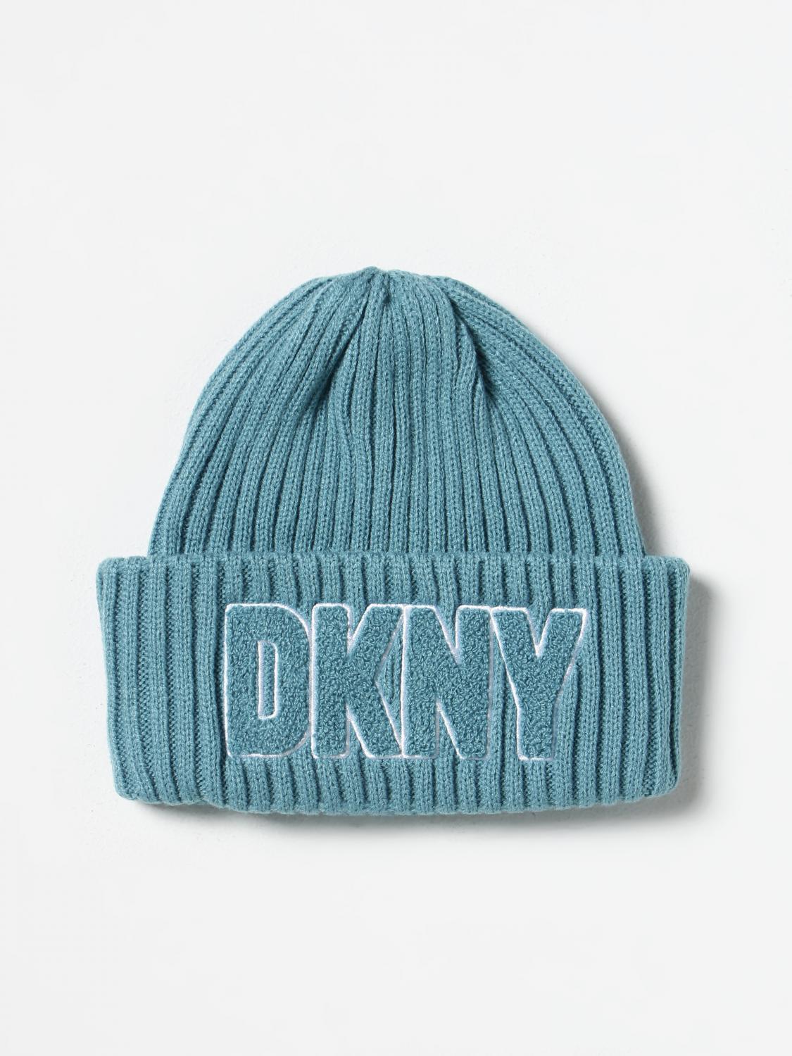 DKNY GORRO: Gorro niños Dkny, Azul Claro - Img 1