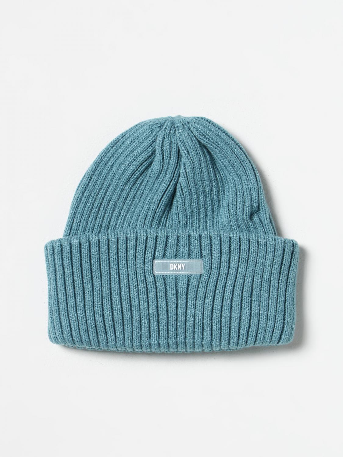DKNY GORRO: Gorro niños Dkny, Azul Claro - Img 2