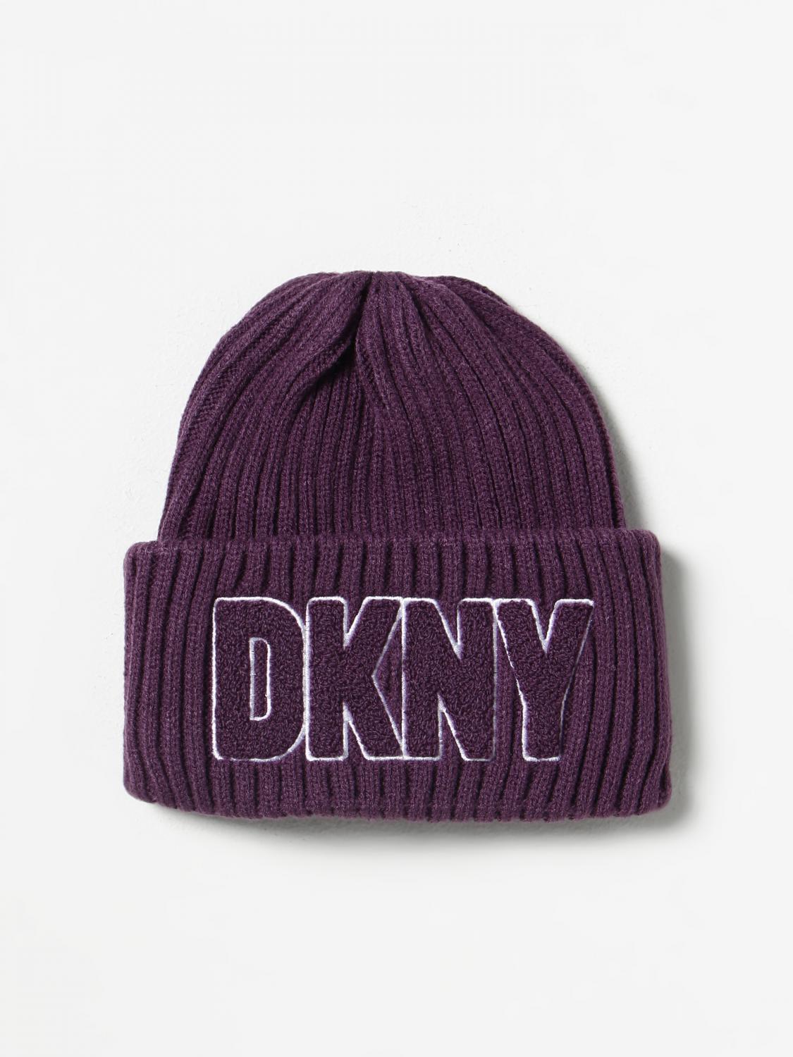 DKNY GORRO: Gorro niños Dkny, Violeta - Img 1