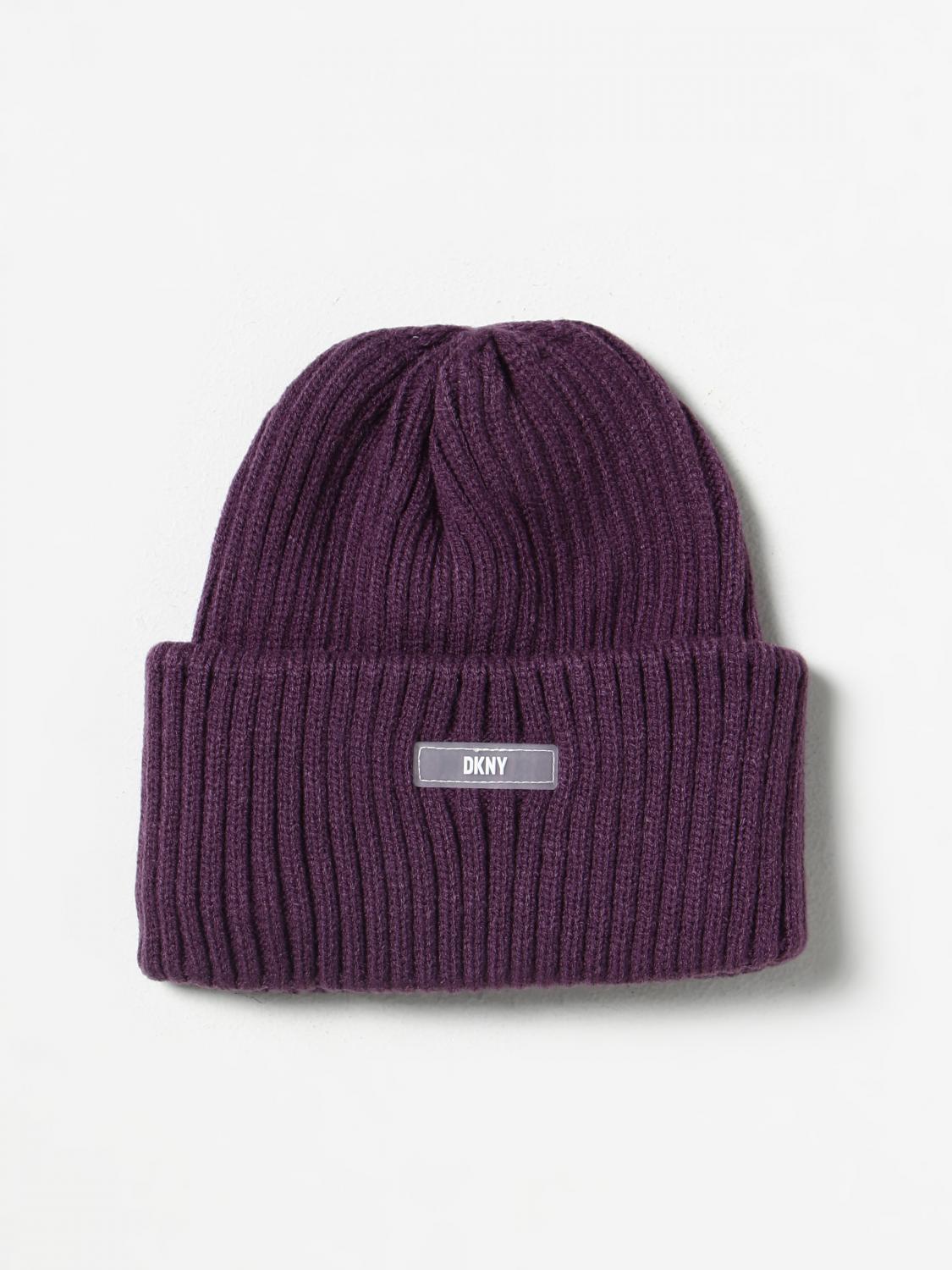 DKNY GORRO: Gorro niños Dkny, Violeta - Img 2