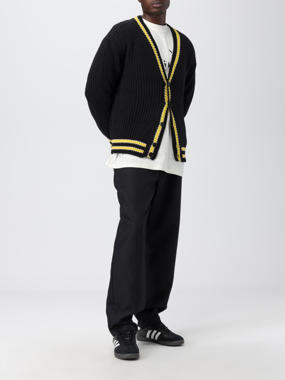 MSGM CARDIGAN: MSGM cardigan in virgin wool blend, Black - Img 2