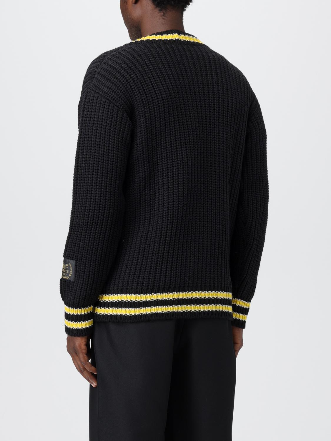 MSGM CARDIGAN: MSGM cardigan in virgin wool blend, Black - Img 3