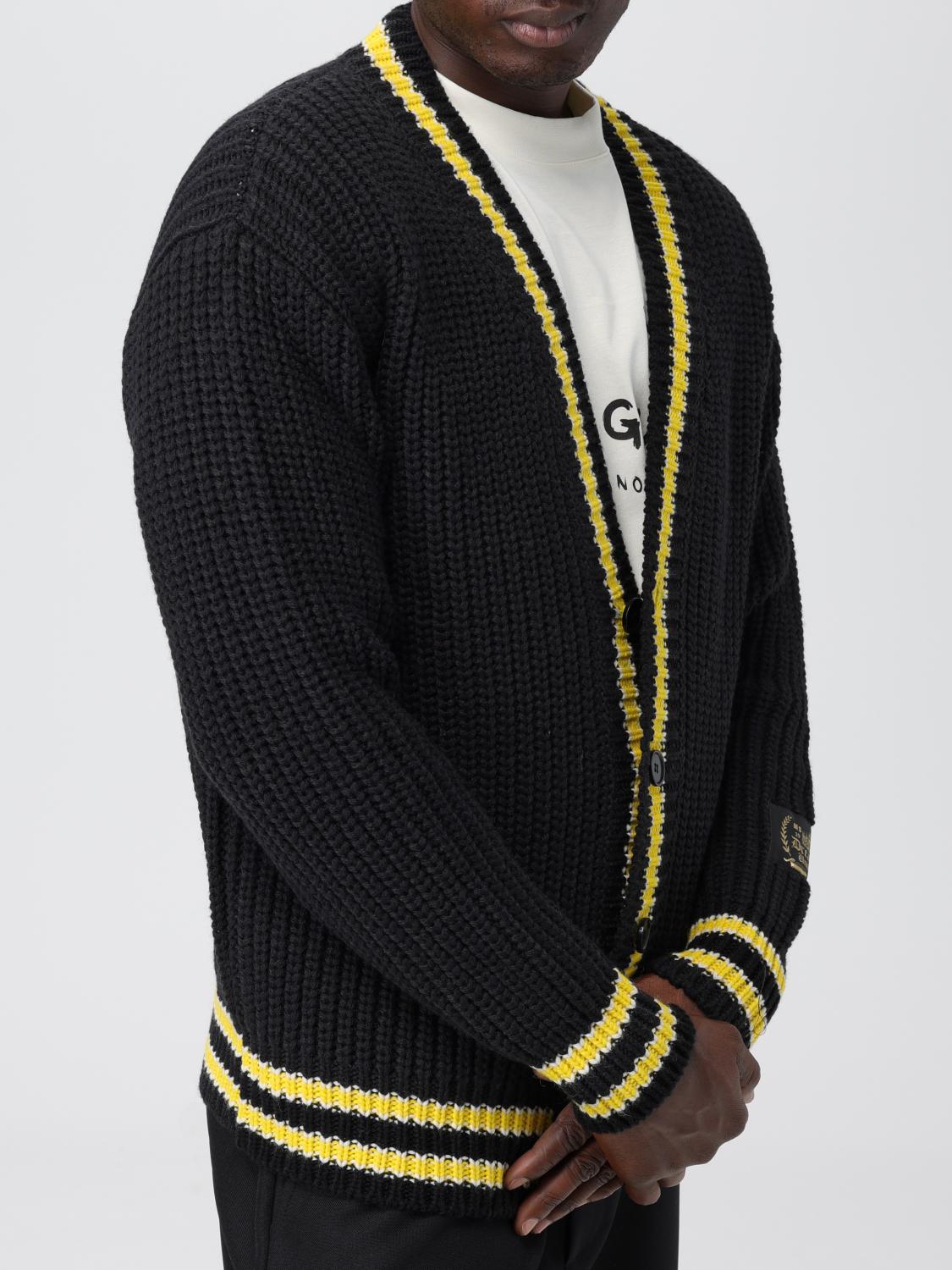 MSGM CARDIGAN: MSGM cardigan in virgin wool blend, Black - Img 5