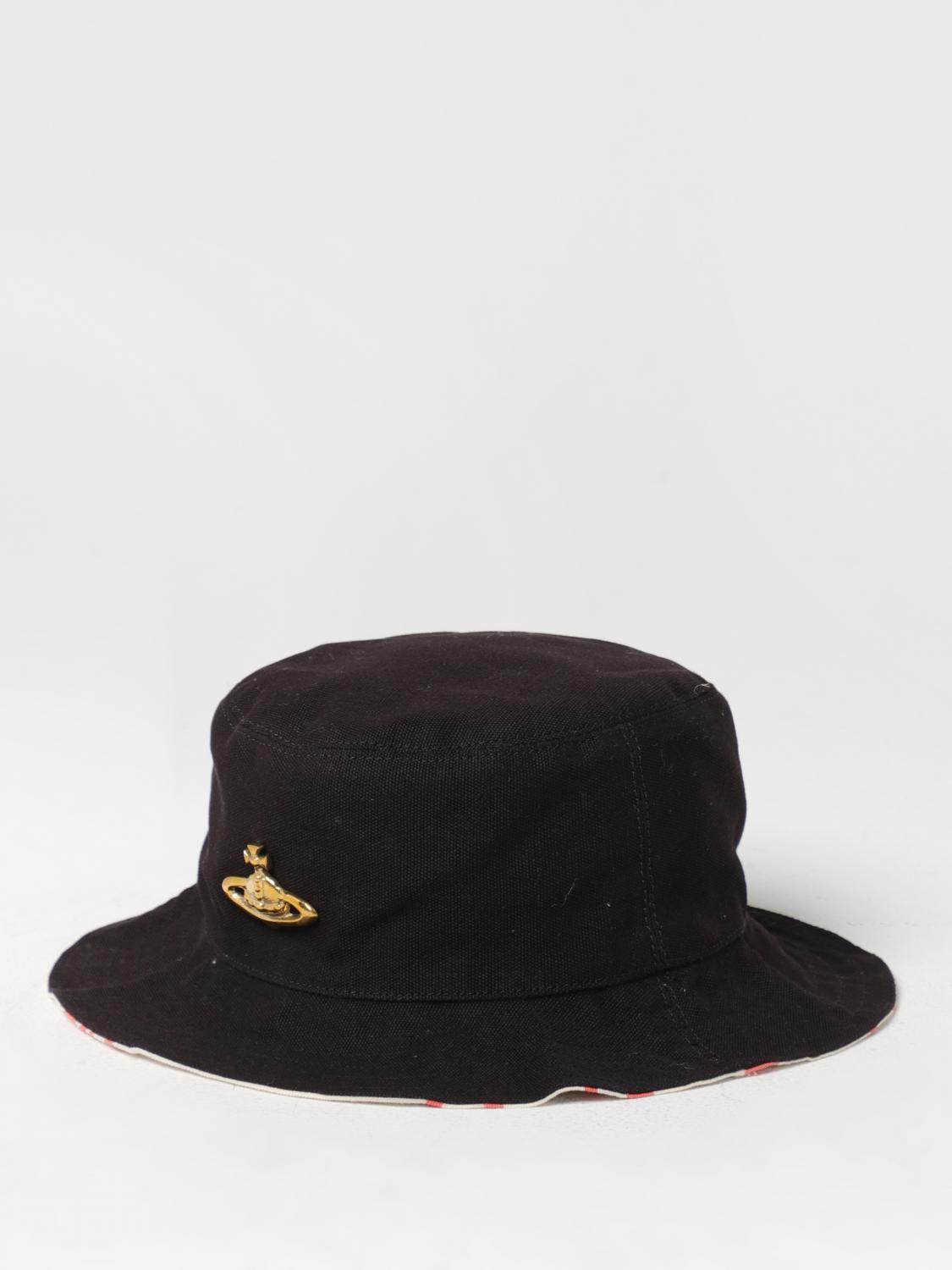 VIVIENNE WESTWOOD: Hat woman - Black | Vivienne Westwood hat