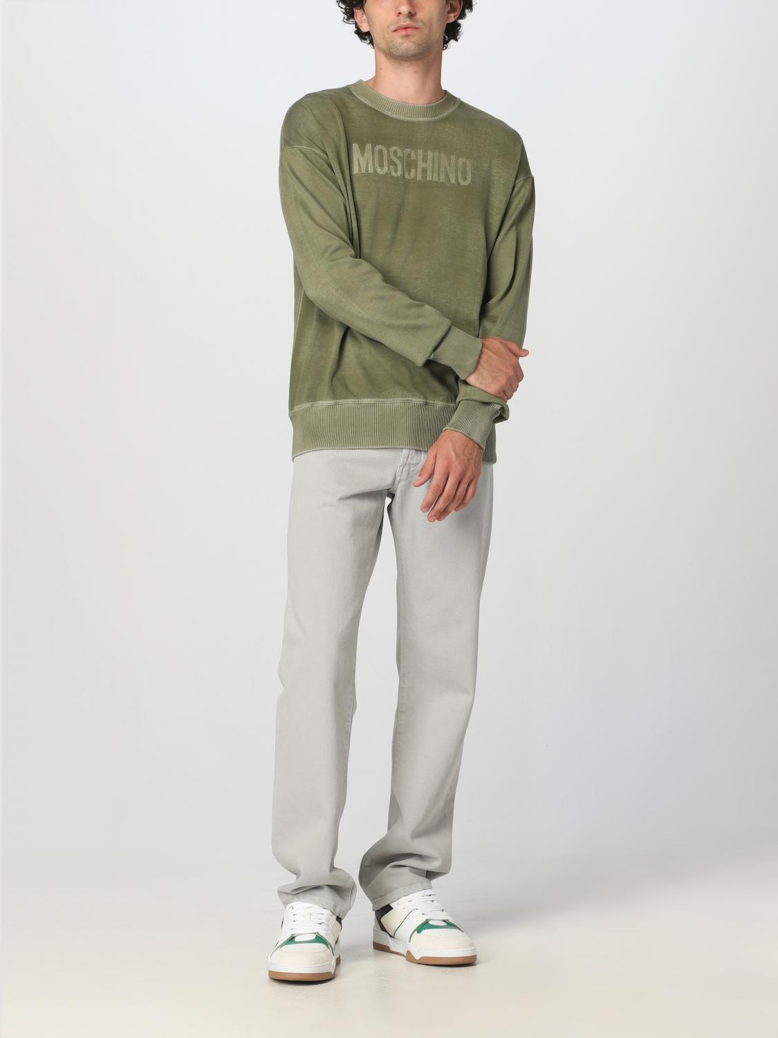 MOSCHINO COUTURE PULLOVER: Pullover herren Moschino Couture, Grün - Img 2