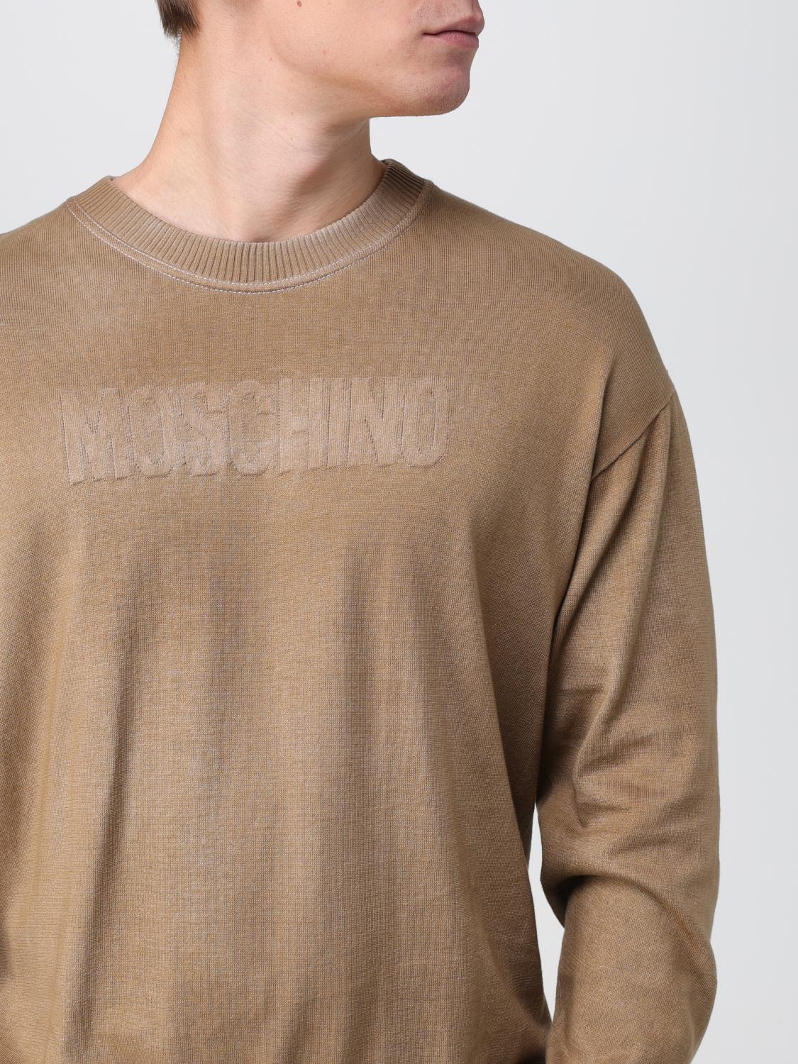 MOSCHINO COUTURE PULLOVER: Pullover herren Moschino Couture, Braun - Img 4