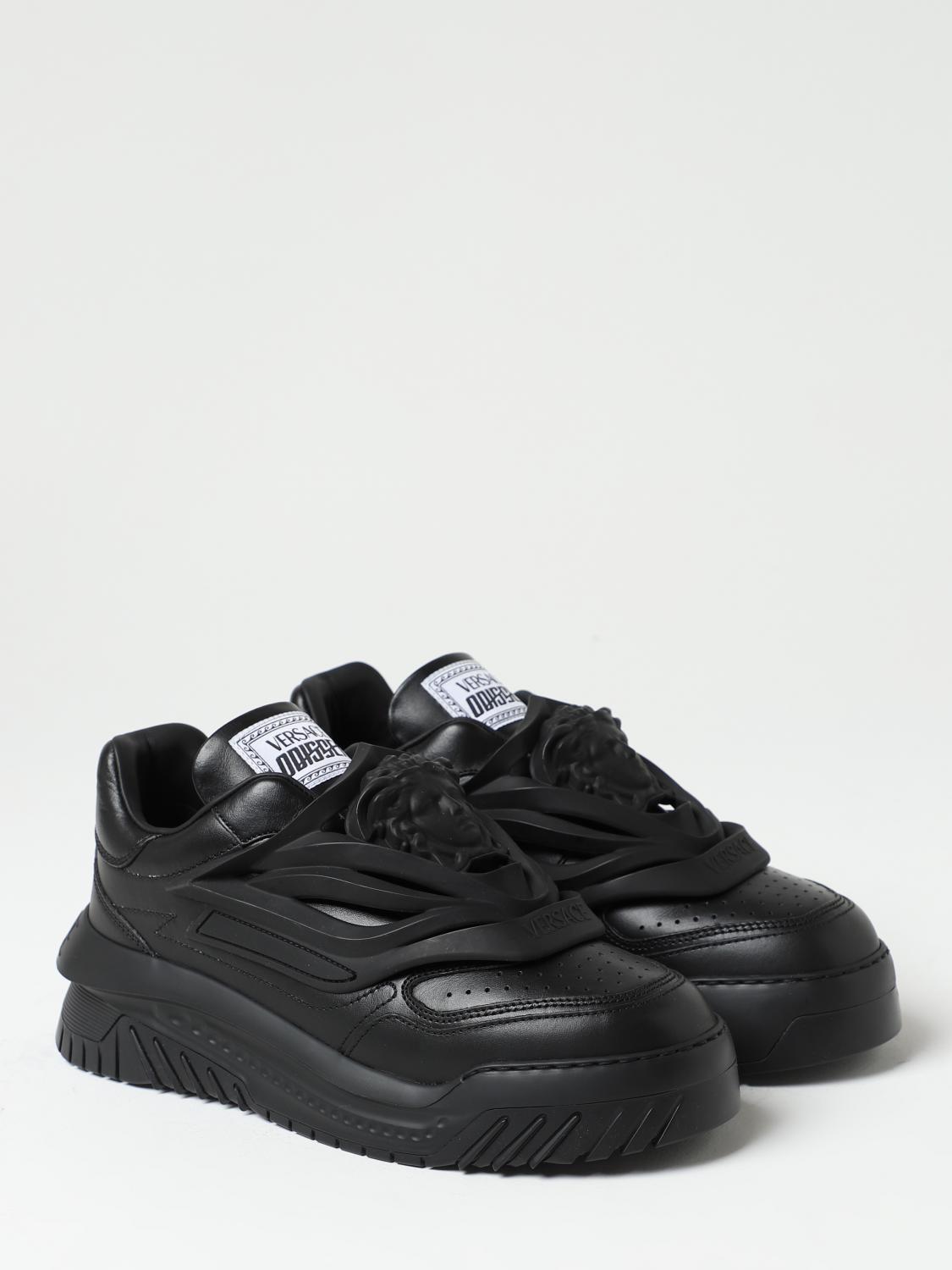 VERSACE BASKETS: Baskets homme Versace, Noir - Img 2