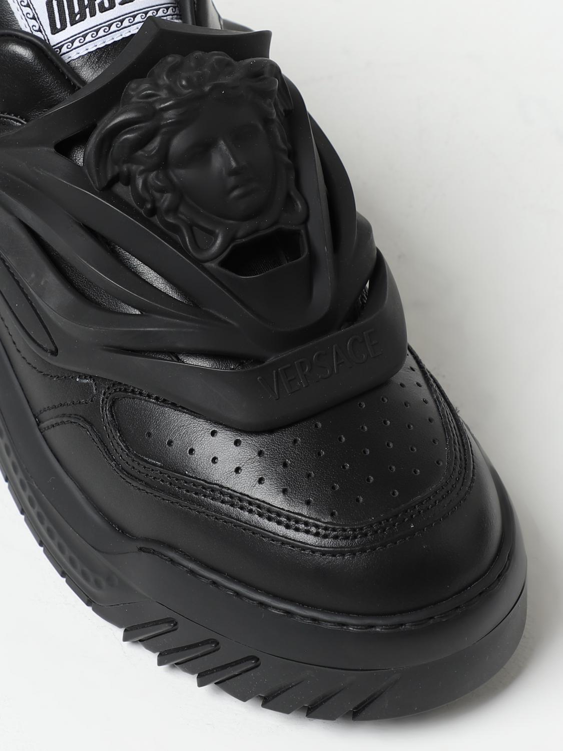 VERSACE BASKETS: Baskets homme Versace, Noir - Img 4