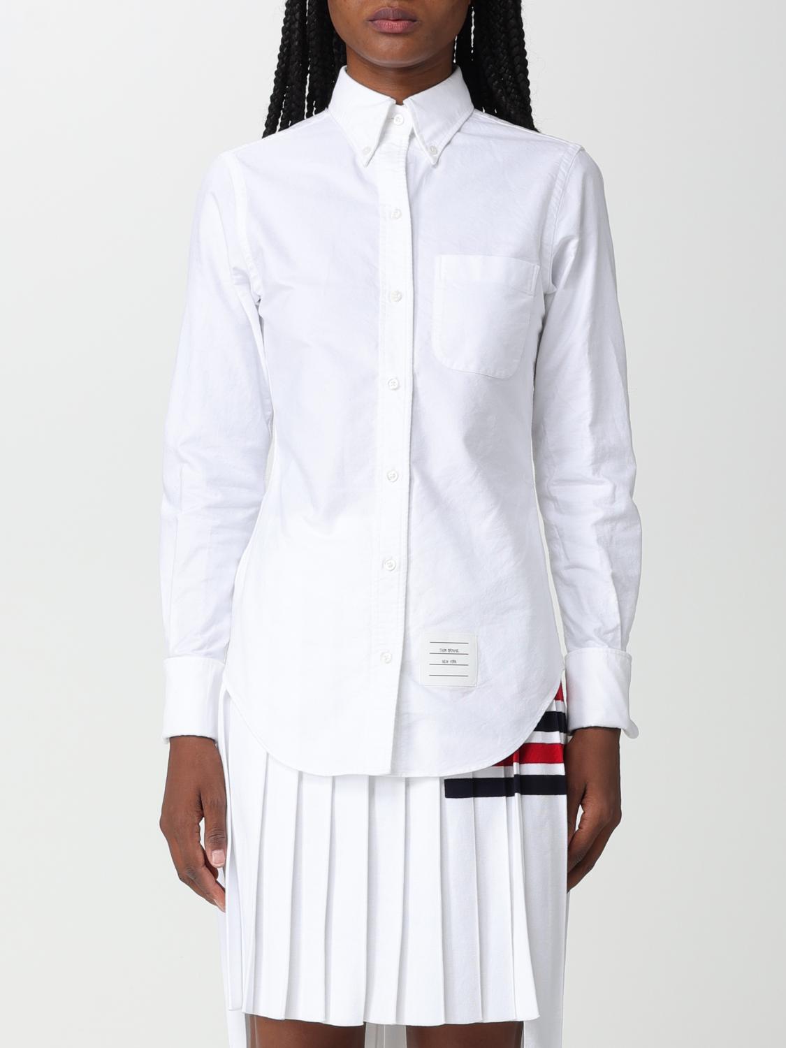 THOM BROWNE CAMISA: Camisa mujer Thom Browne, Blanco - Img 1