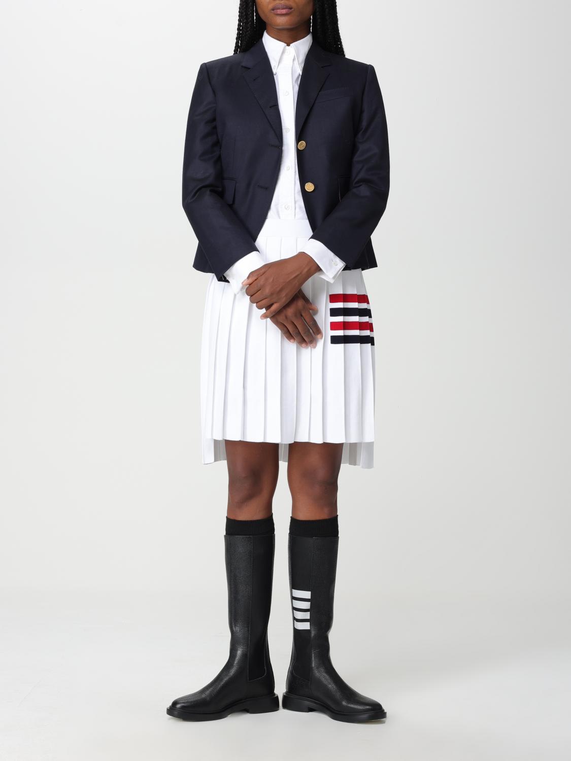 THOM BROWNE CAMISA: Camisa mujer Thom Browne, Blanco - Img 2