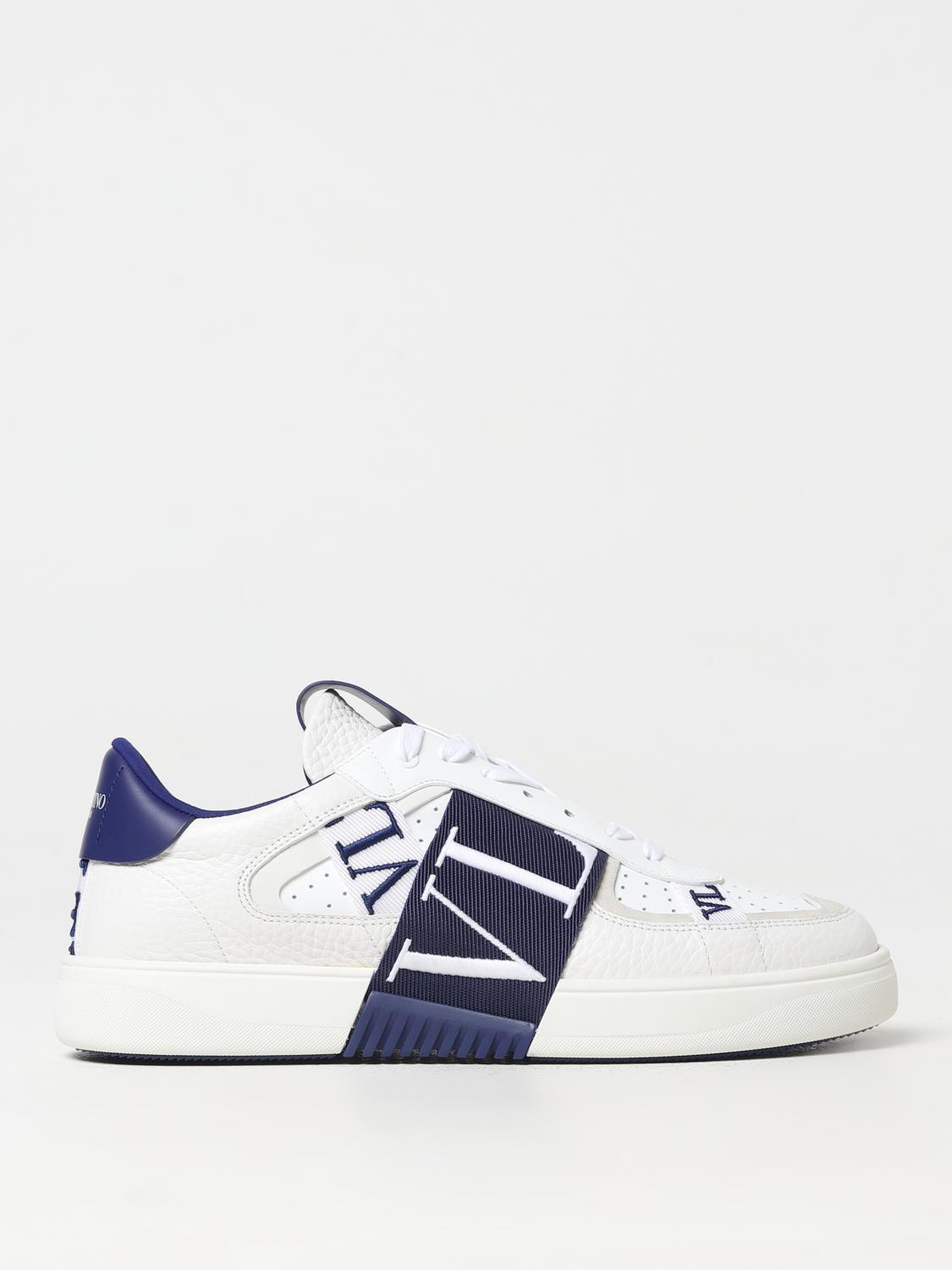 VALENTINO GARAVANI: VL7N leather sneakers with embroidered