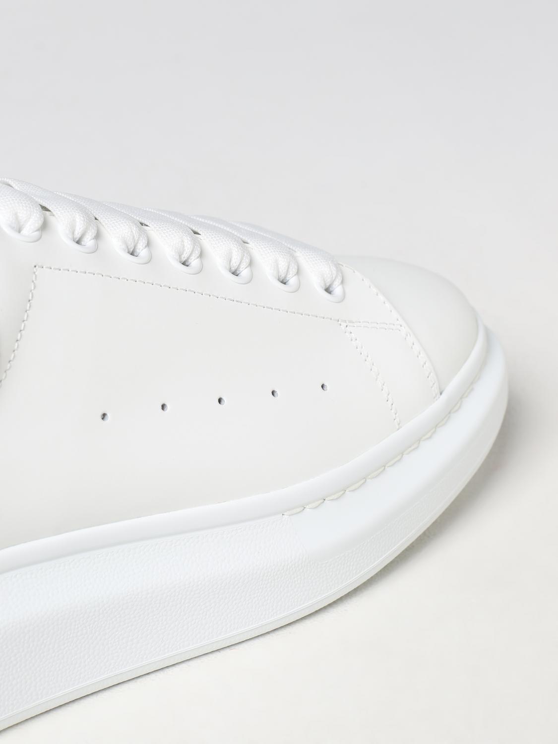 MCQUEEN SNEAKERS: Sneakers Larry McQueen in pelle, Blue - Img 4