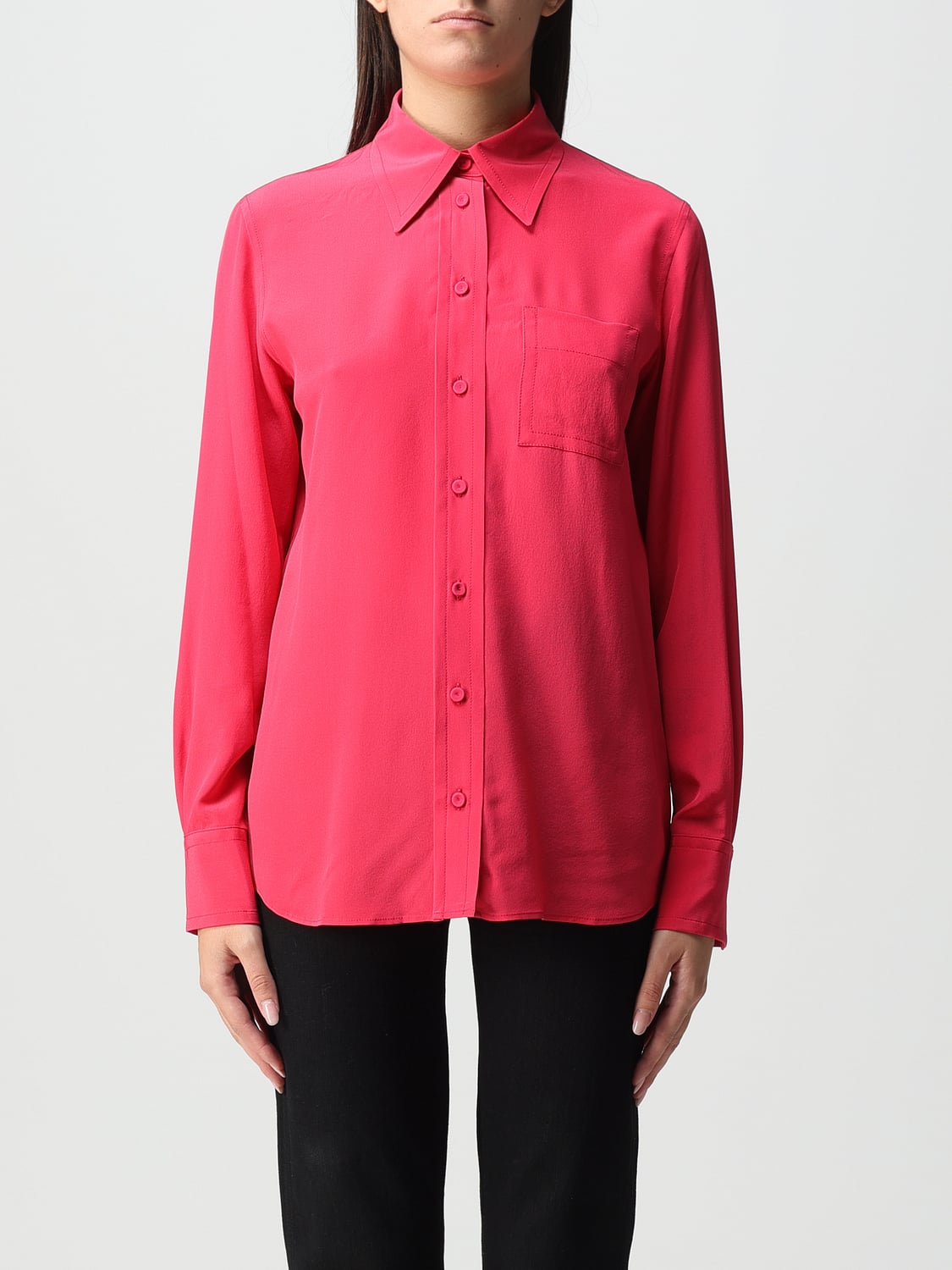 LANVIN CAMICIA: Camicia Lanvin in seta, Melone - Img 1