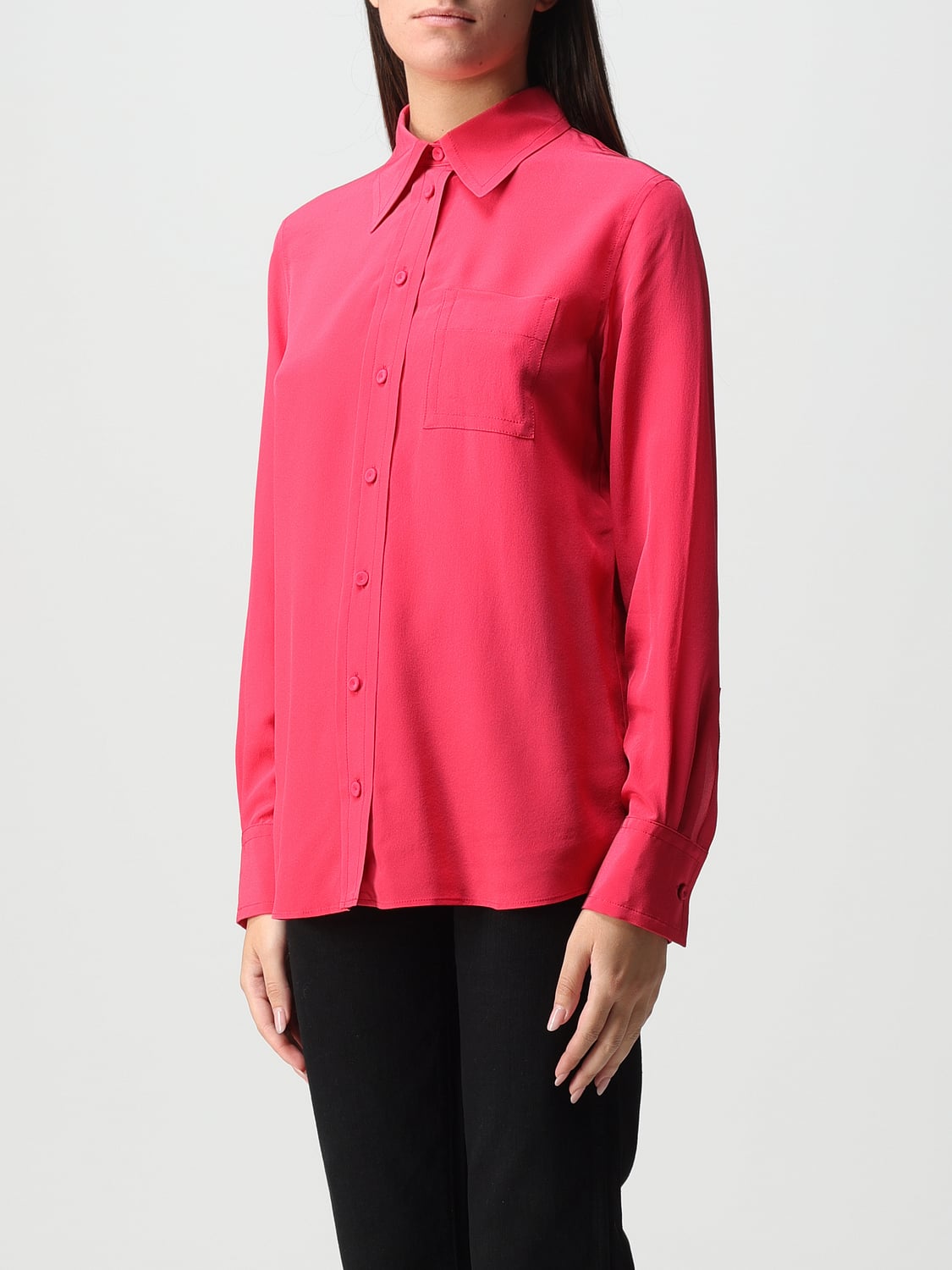 LANVIN CAMICIA: Camicia Lanvin in seta, Melone - Img 3