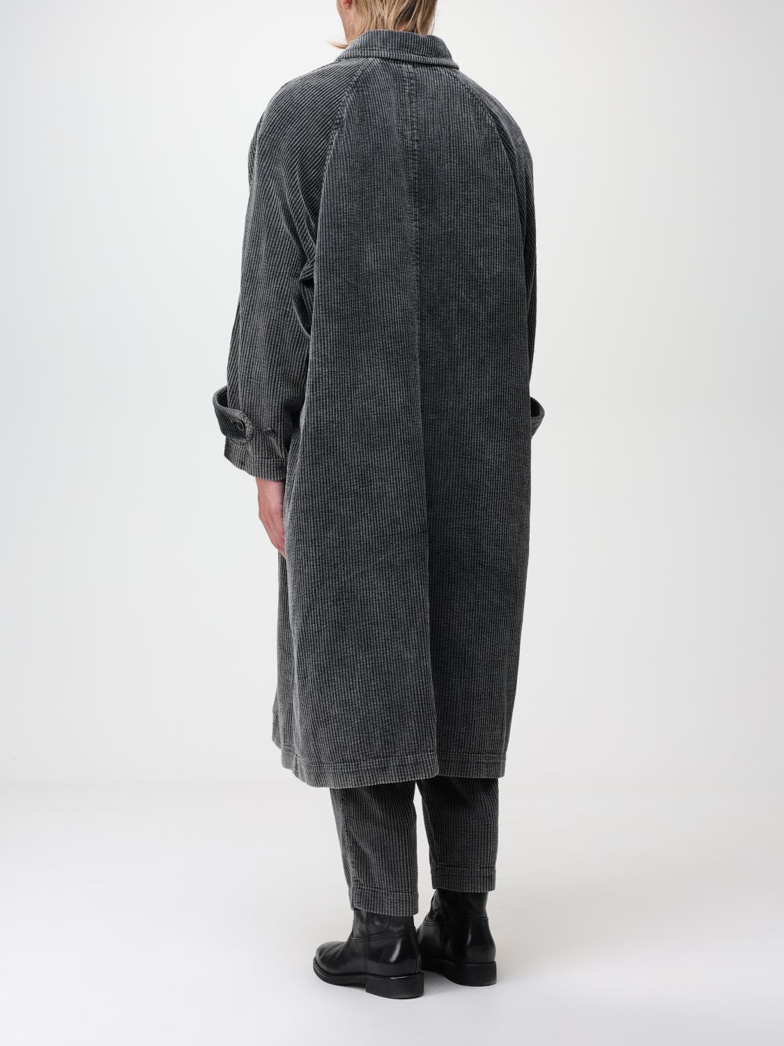 UMA WANG CALEB COAT purple/tan _ FASCINATE Osaka Japan