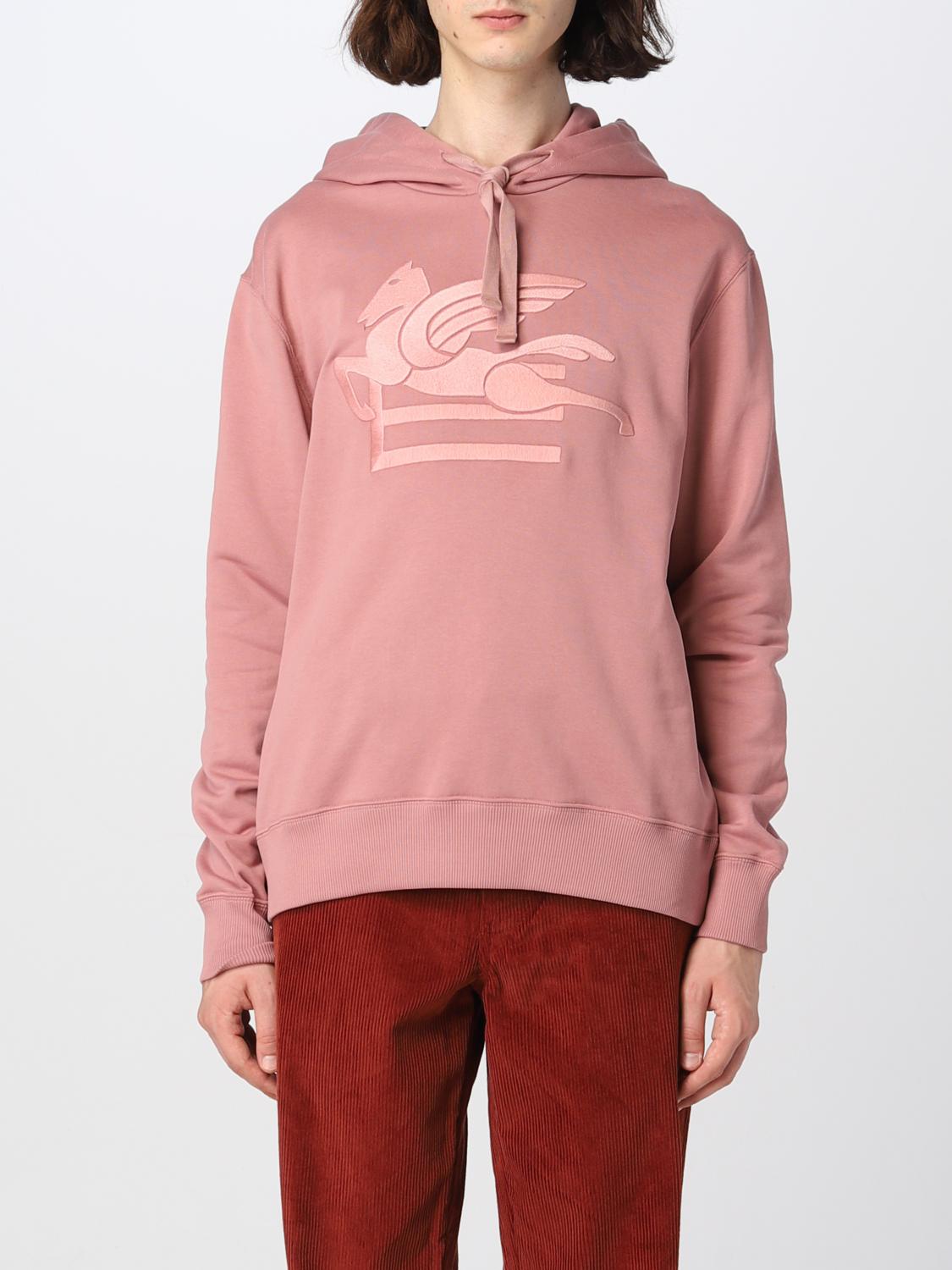 ETRO SWEATSHIRT: Pull homme Etro, Rose - Img 1