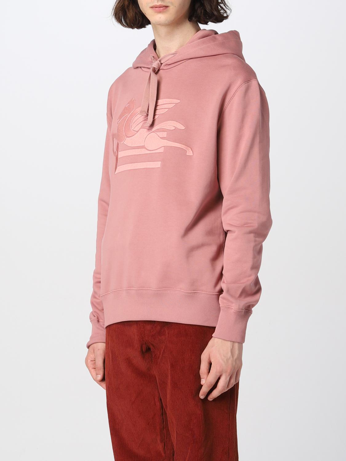 ETRO SWEATSHIRT: Pull homme Etro, Rose - Img 4