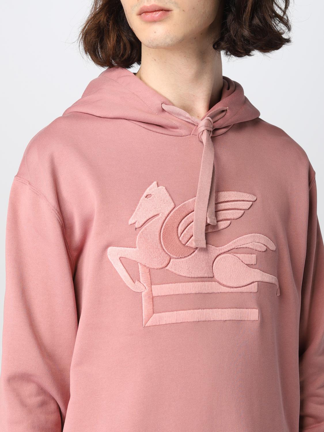 ETRO SWEATSHIRT: Pull homme Etro, Rose - Img 5