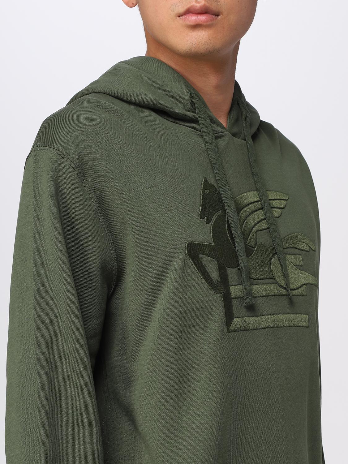 ETRO SWEATSHIRT: Pull homme Etro, Kaki - Img 5