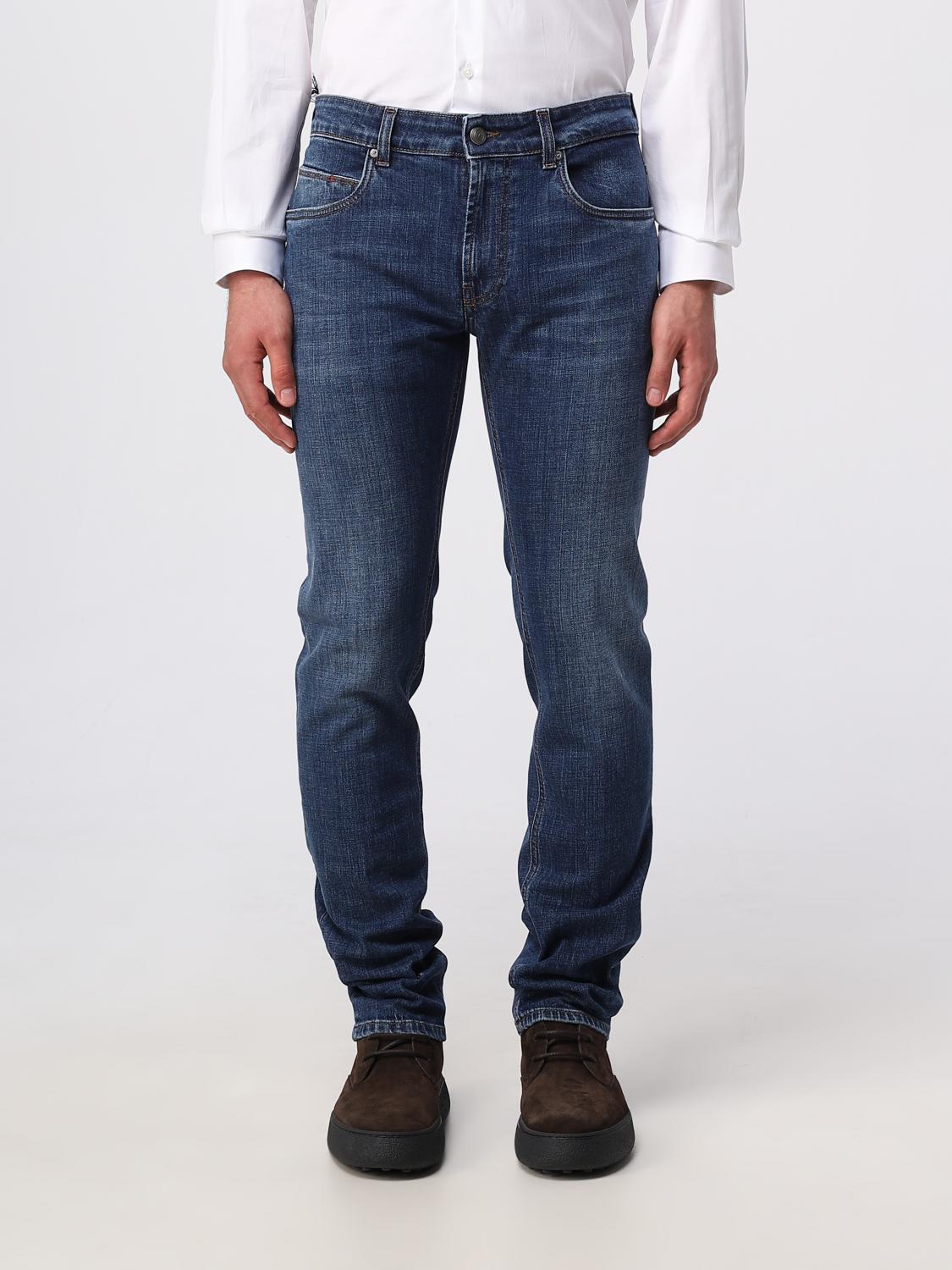 FAY JEANS: Jeans men Fay, Royal Blue - Img 1