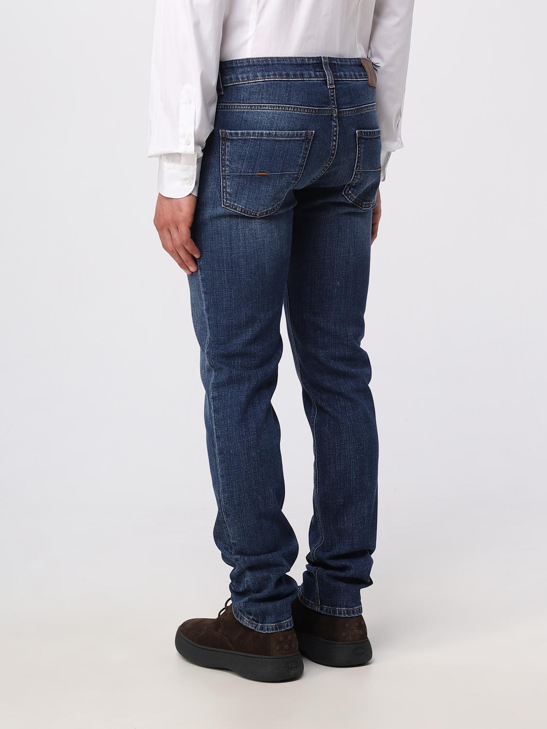 FAY JEANS: Jeans men Fay, Royal Blue - Img 2