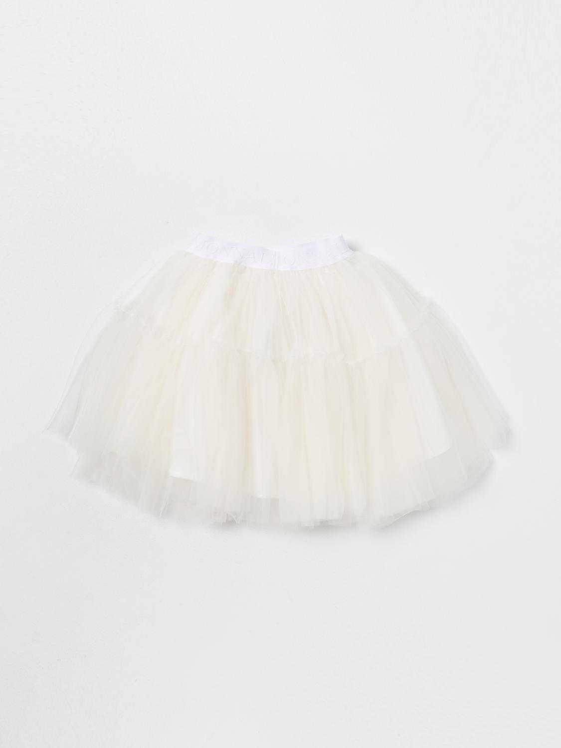 MONNALISA FALDA: Falda niños Monnalisa, Blanco - Img 2