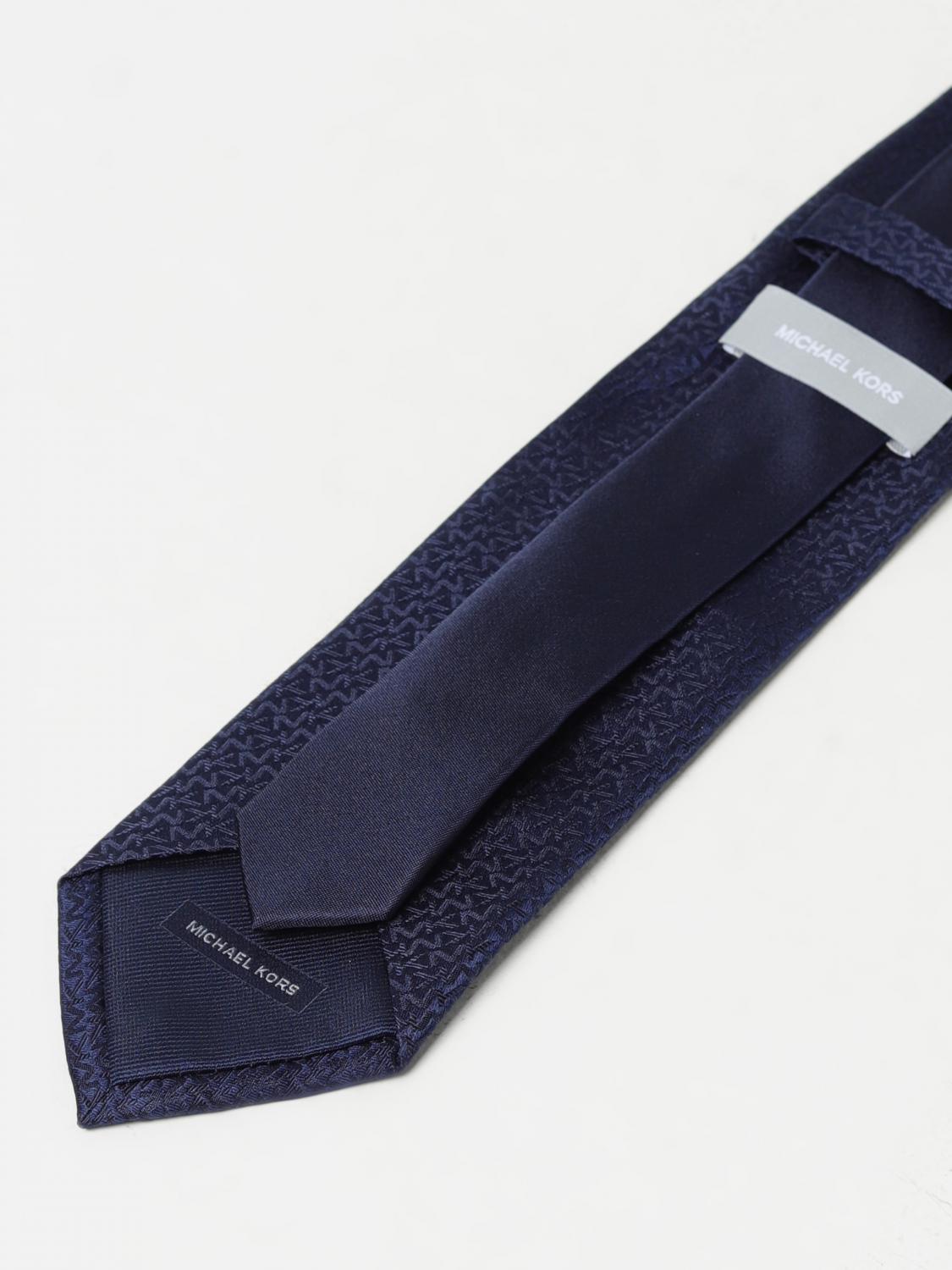 MICHAEL KORS ネクタイ: ネクタイ メンズ Michael Kors, ブルー 1 - Img 2