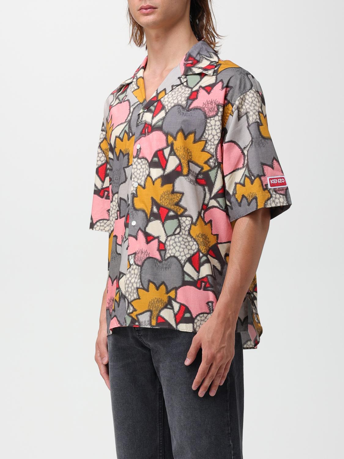 KENZO CAMISA: Camisa hombre Kenzo, Denim - Img 4