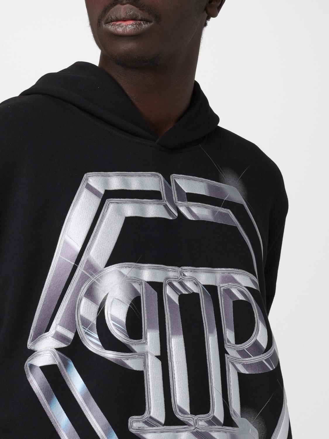 PHILIPP PLEIN SWEATSHIRT: Sweatshirt men Philipp Plein, Black - Img 5
