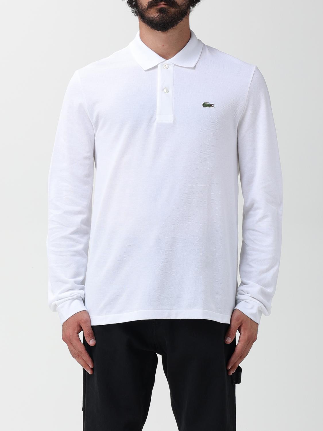 LACOSTE POLO SHIRT: Sweater men Lacoste, White - Img 1
